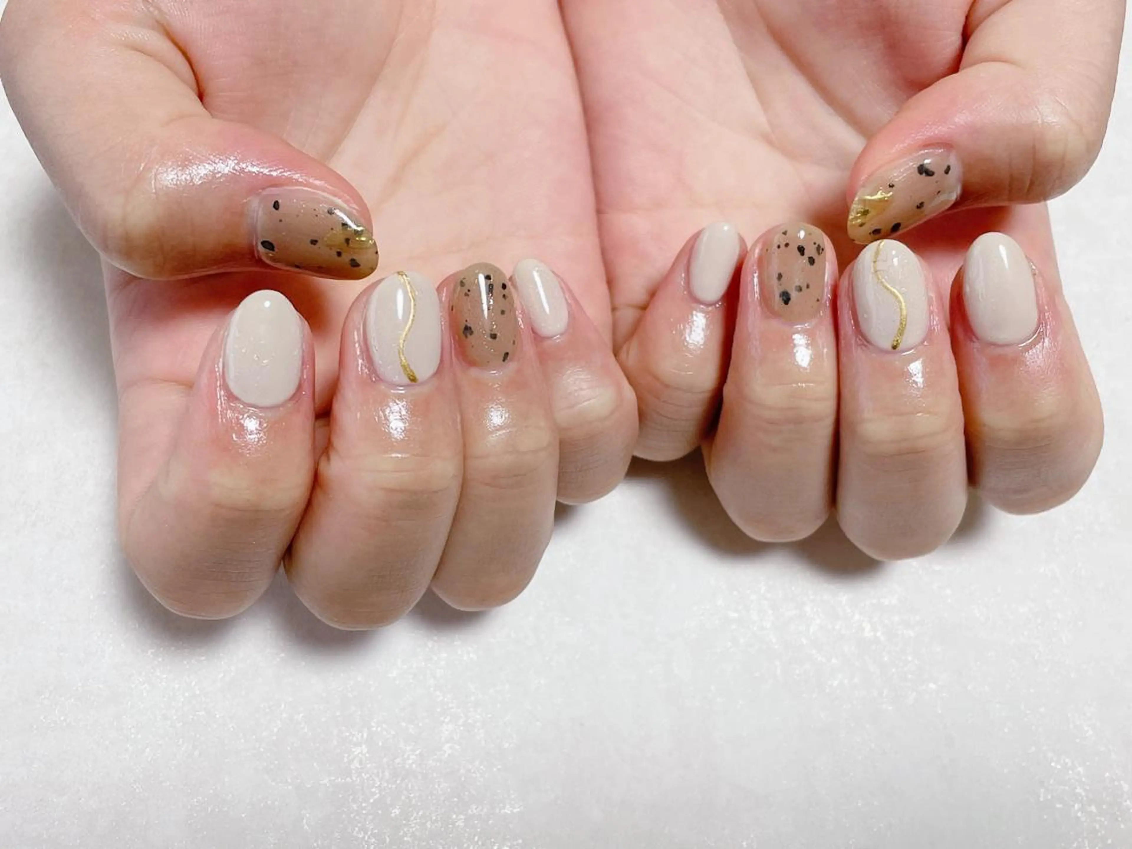 ネイル オーロラネイル フラワーネイル フットネイル フレンチネイル ジェルネイル kikinail 溝の口のネイルデザイン