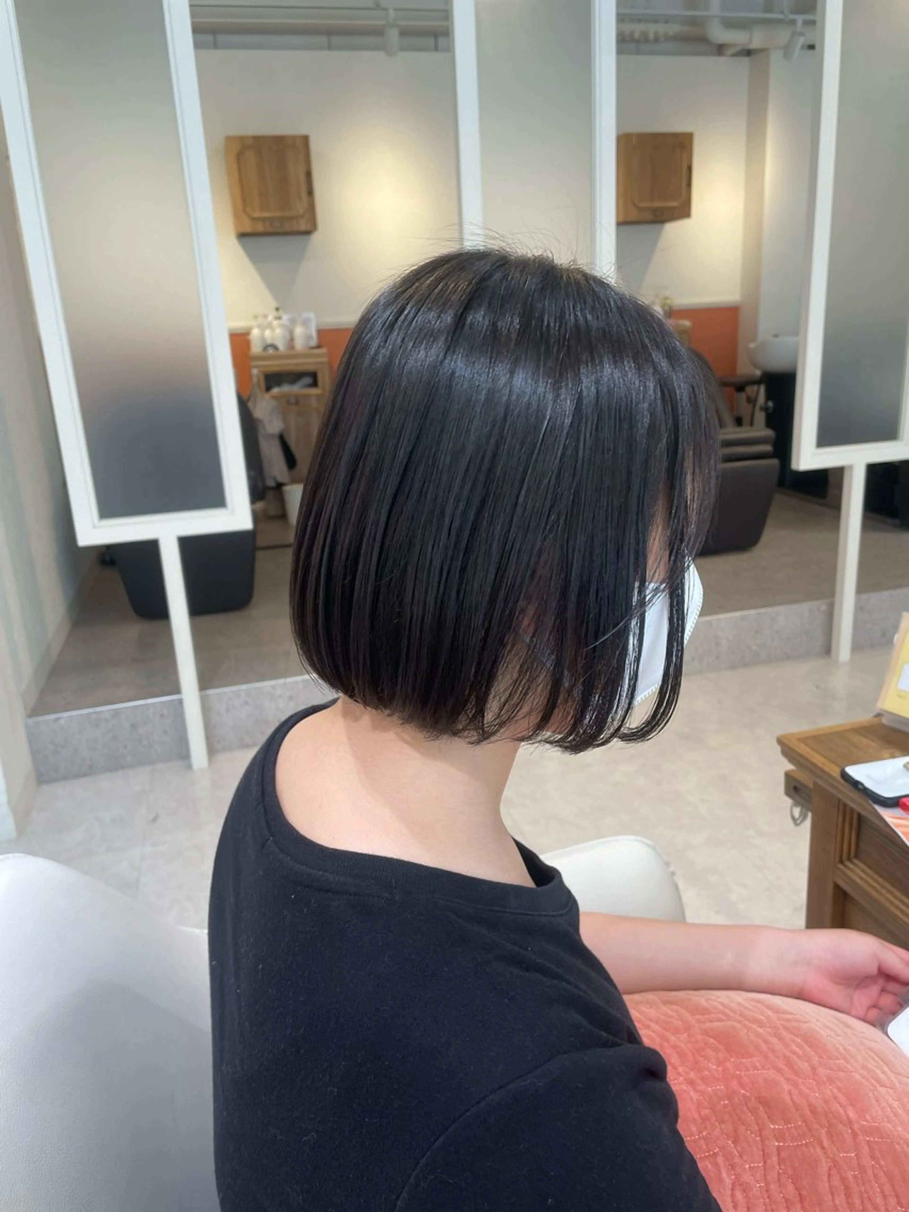 【🥨minimo限定価格🥨】切りっぱなしボブカット・トリートメント(メニュー料金：3300円）※口コミ必須の写真