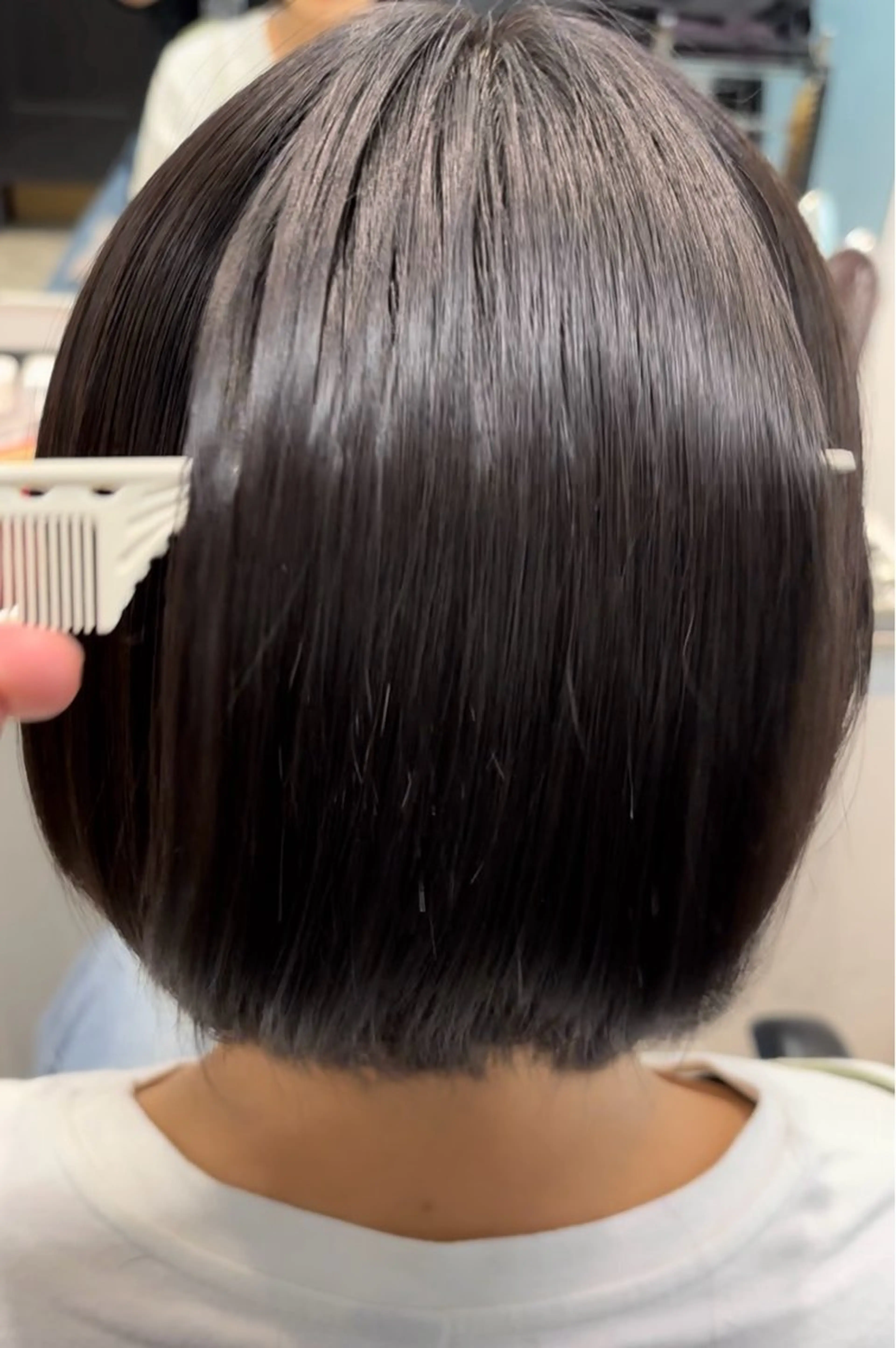 ショート カラー カット 縮毛矯正 トリートメント 縮毛•酸性矯正特化/ 美髪•髪質改善/KJのヘアスタイル