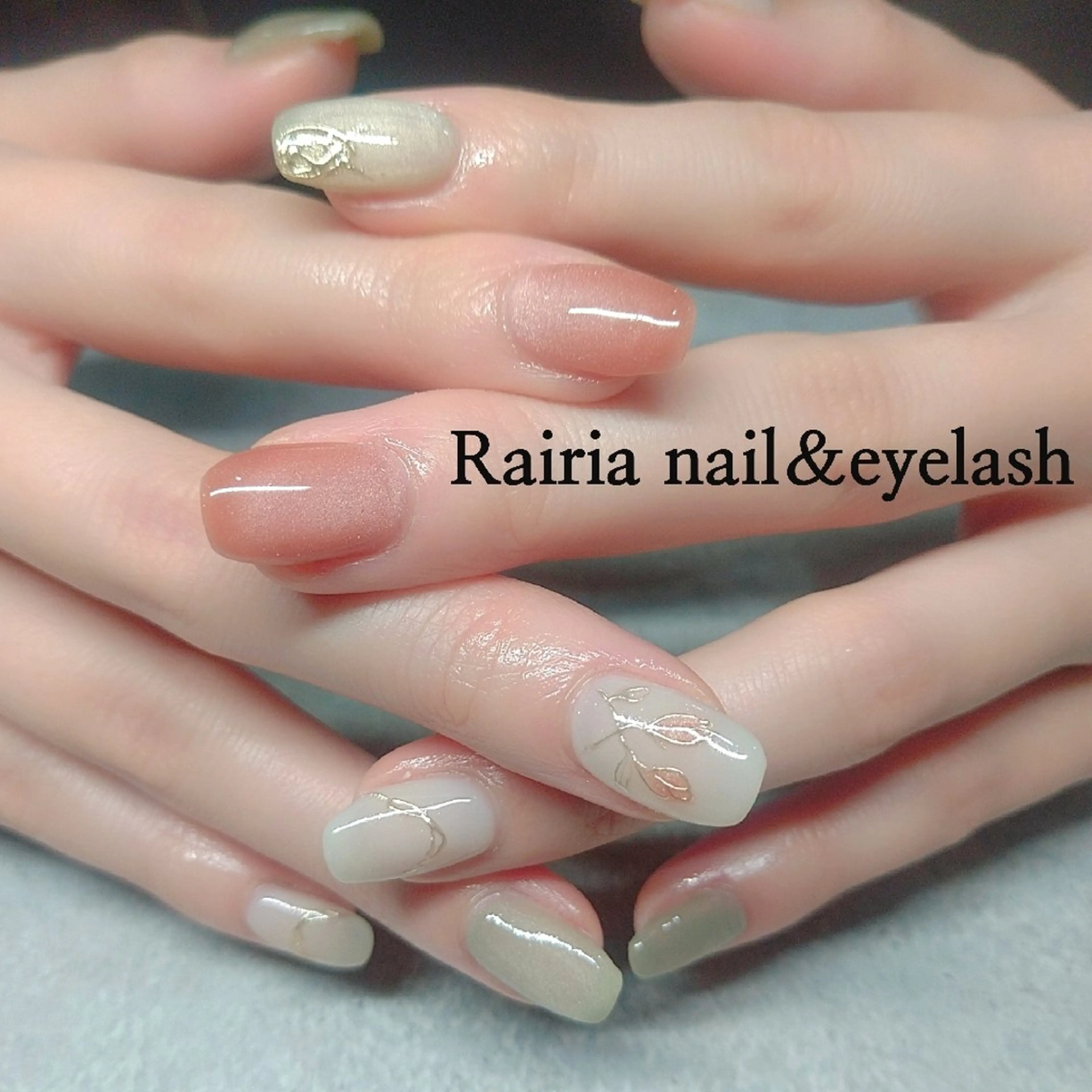 ネイル 持ち込み ハンドネイル Rairia nail&eyelash小岩店所属・Rairianail 小岩店のネイルデザイン