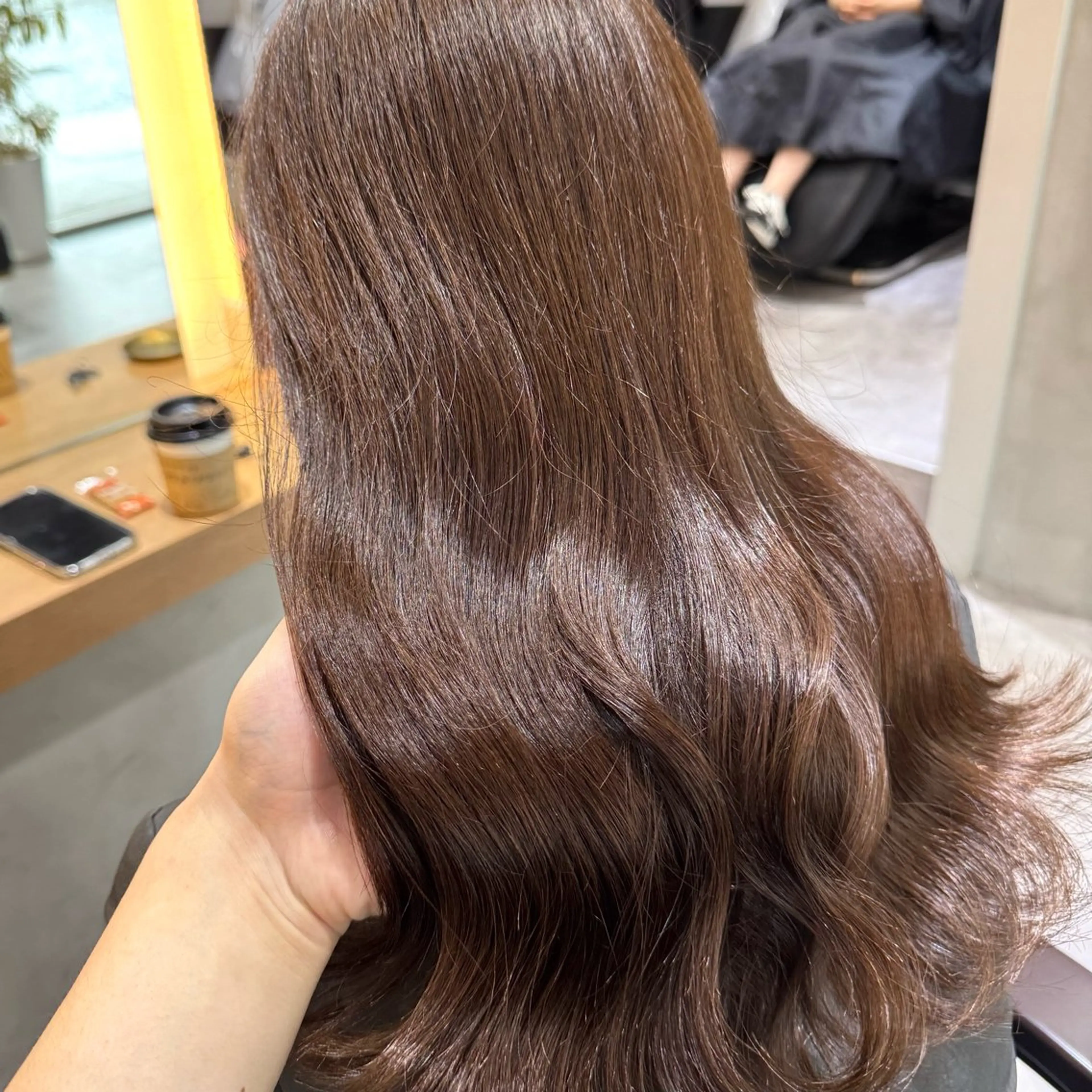 ロング カラー ヘアアレンジ ヘアカラー ブリーチなしカラー /新百合ヶ丘/安形翔のヘアスタイル
