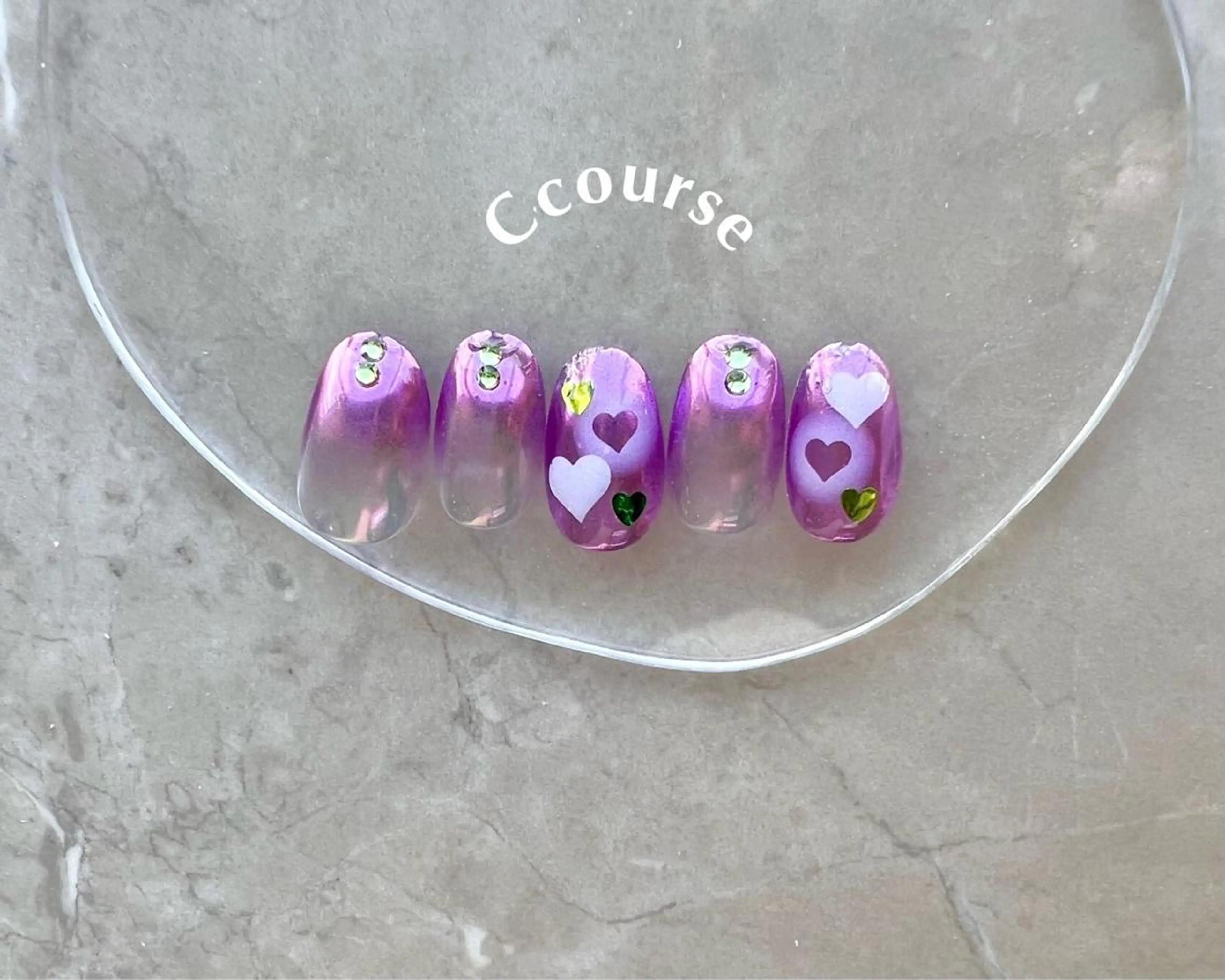 ネイル ハンドネイル 0203ムニムサン 💙Airiのネイルデザイン