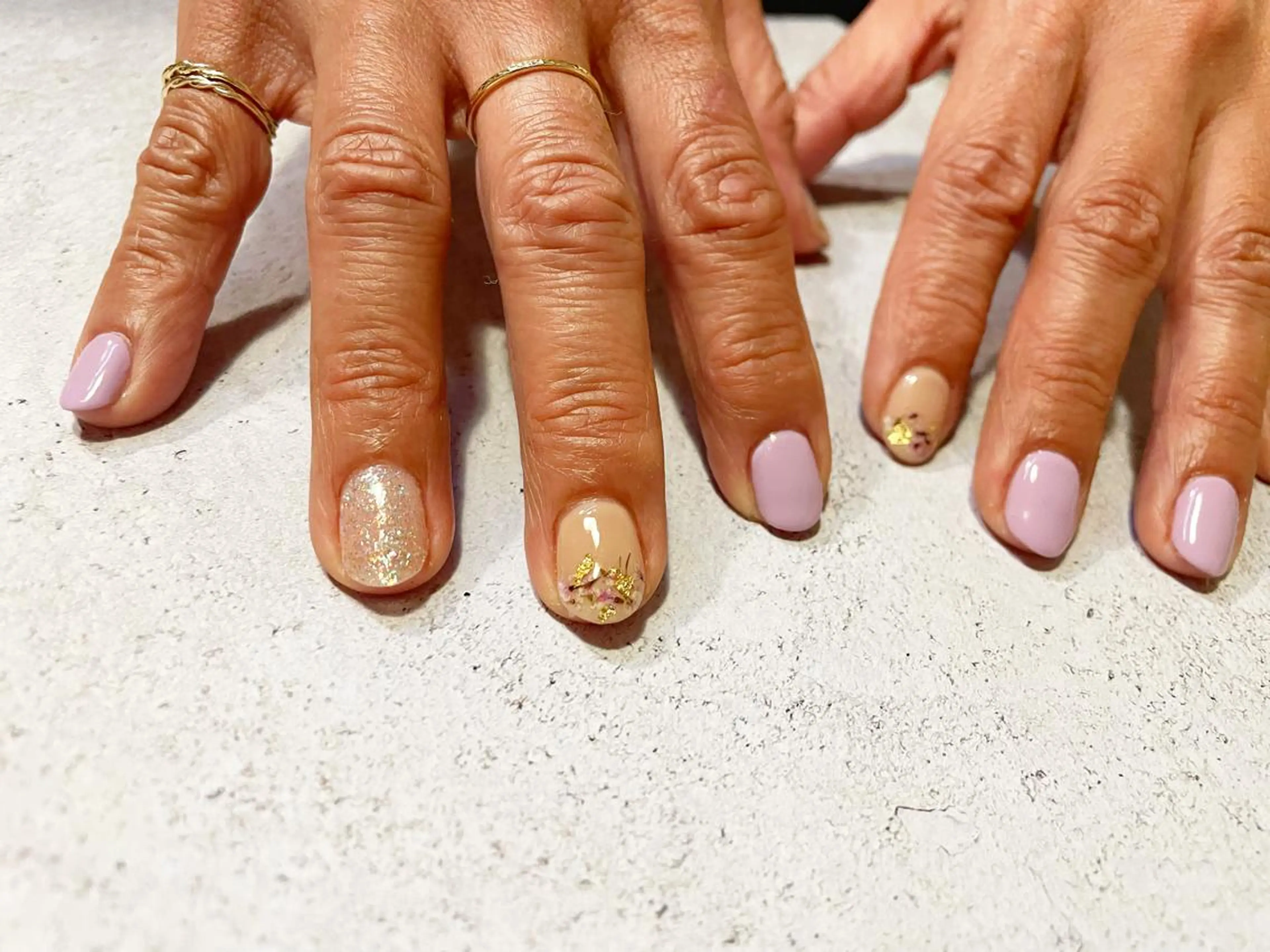 ネイル 春ネイル salon te.のネイルデザイン