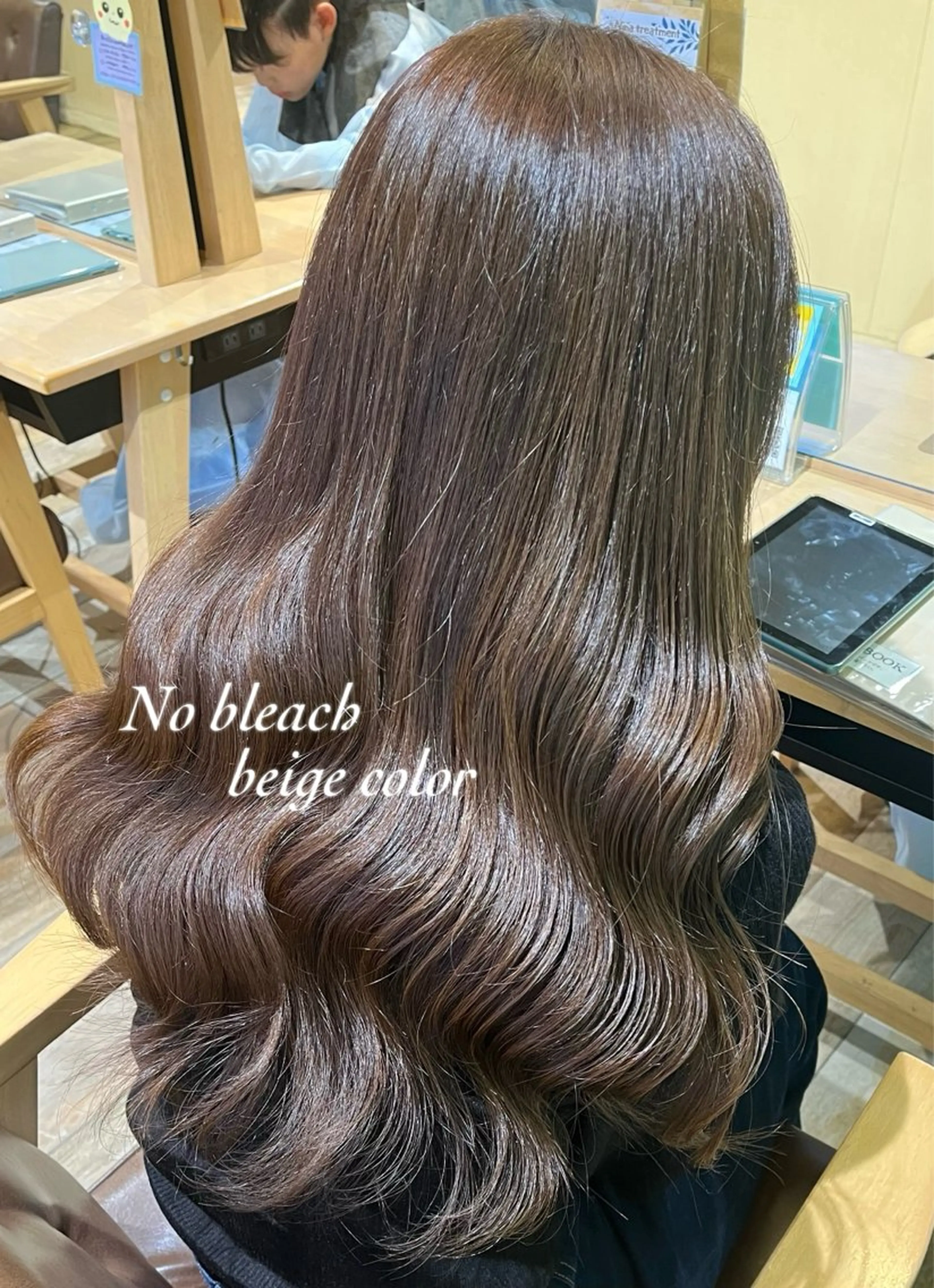 ロング カット ヘアカラー 美奈 🫧のヘアスタイル