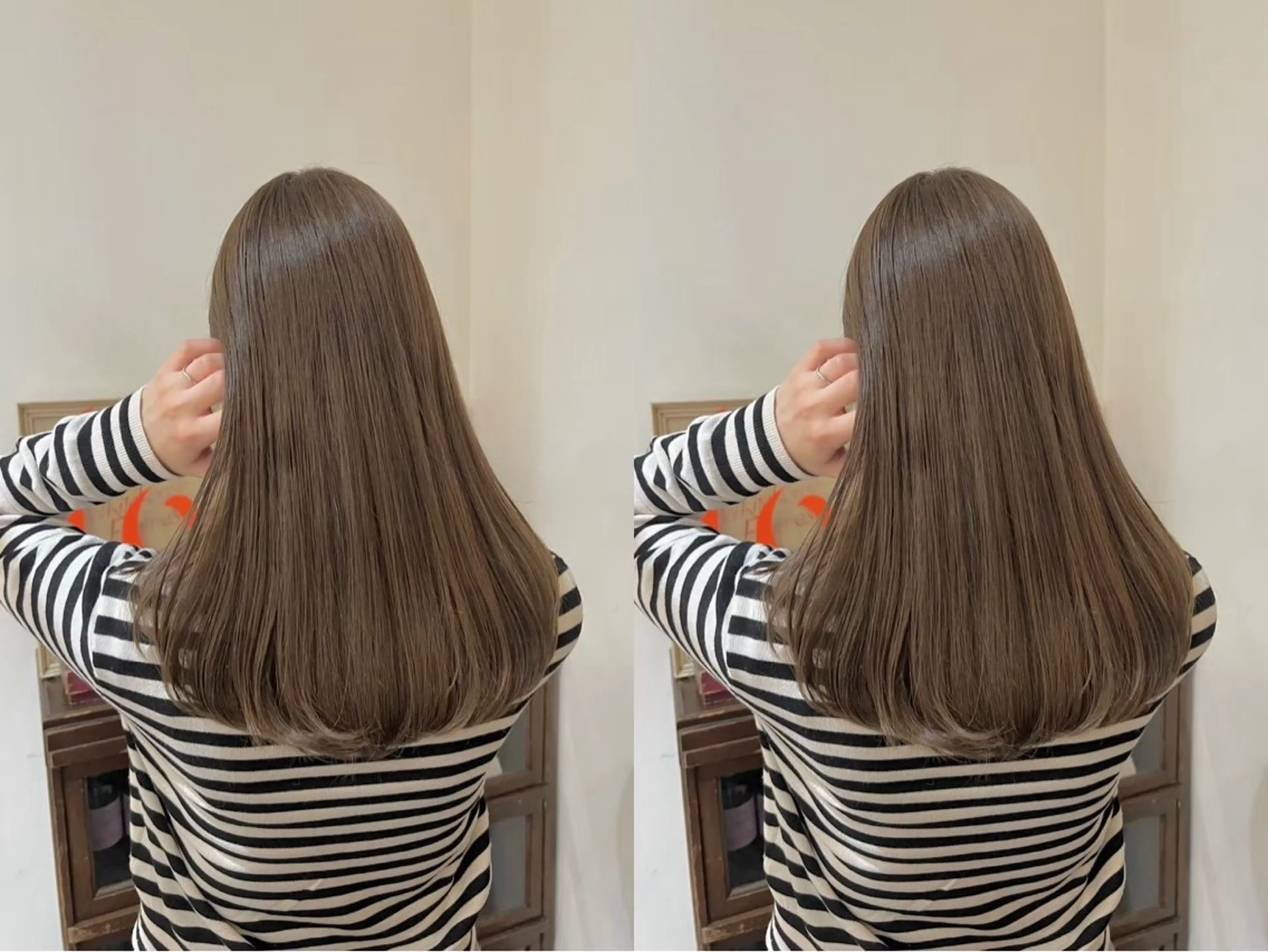 ロング カラー ヘアカラー UNHAIR 元町三宮所属・植野 さくらのヘアスタイル