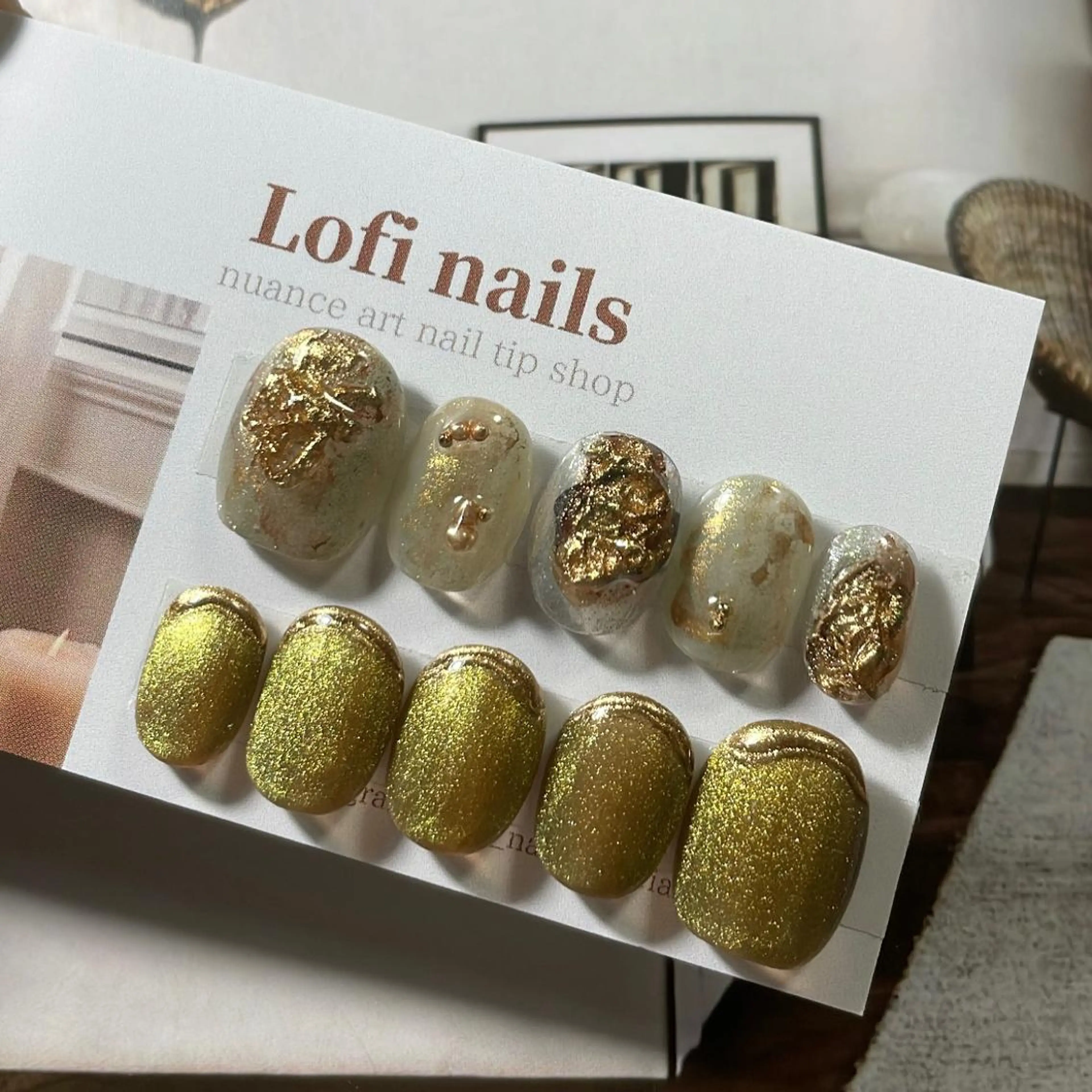 ネイル 成人式 ネイルチップ Lofinails ちひろのネイルデザイン