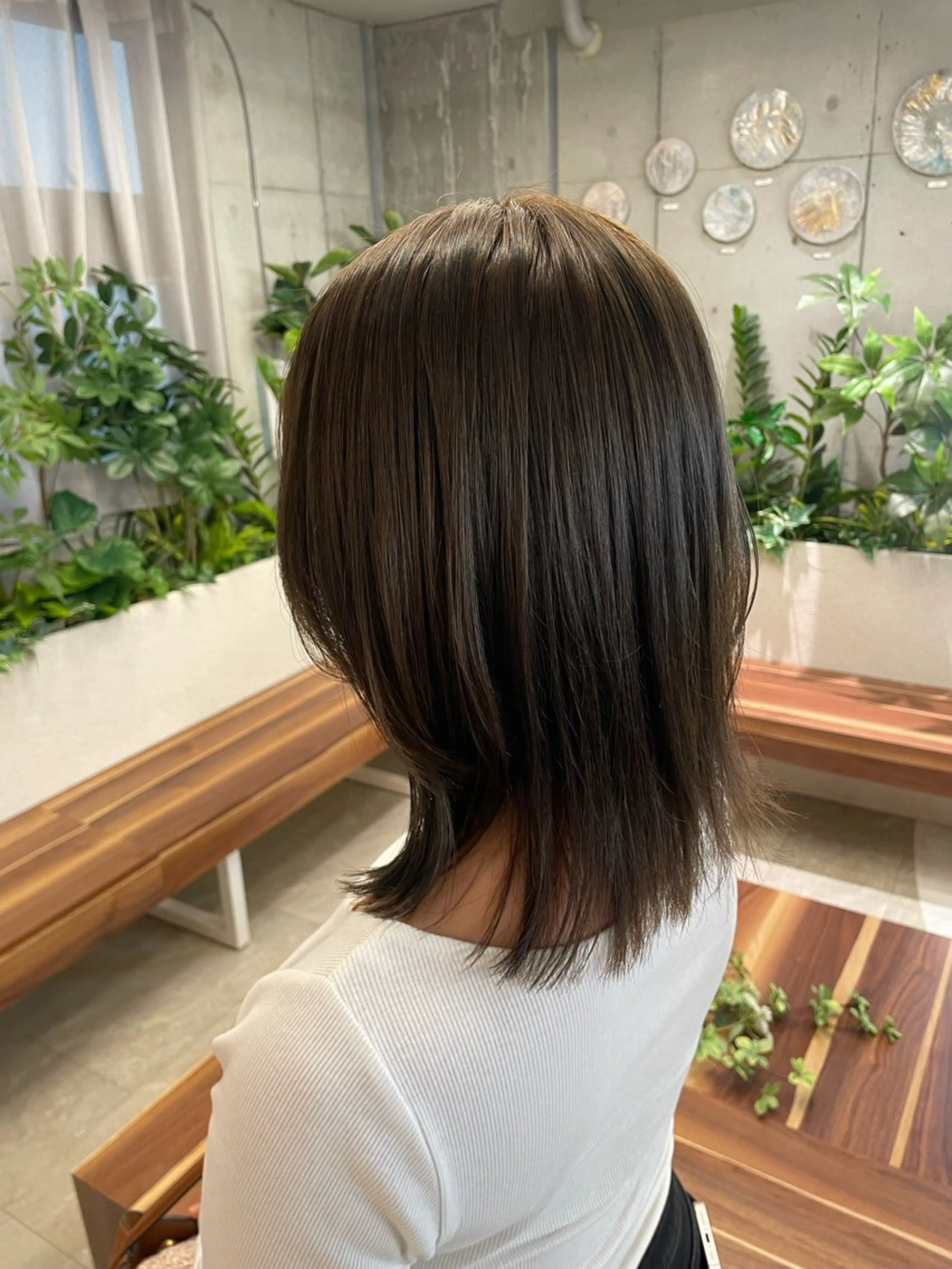 セミロング カラー カット ヘアカラー トリートメント Toiro 横浜所属・🎀レイヤー/パーマ カラー/ai🎀のヘアスタイル