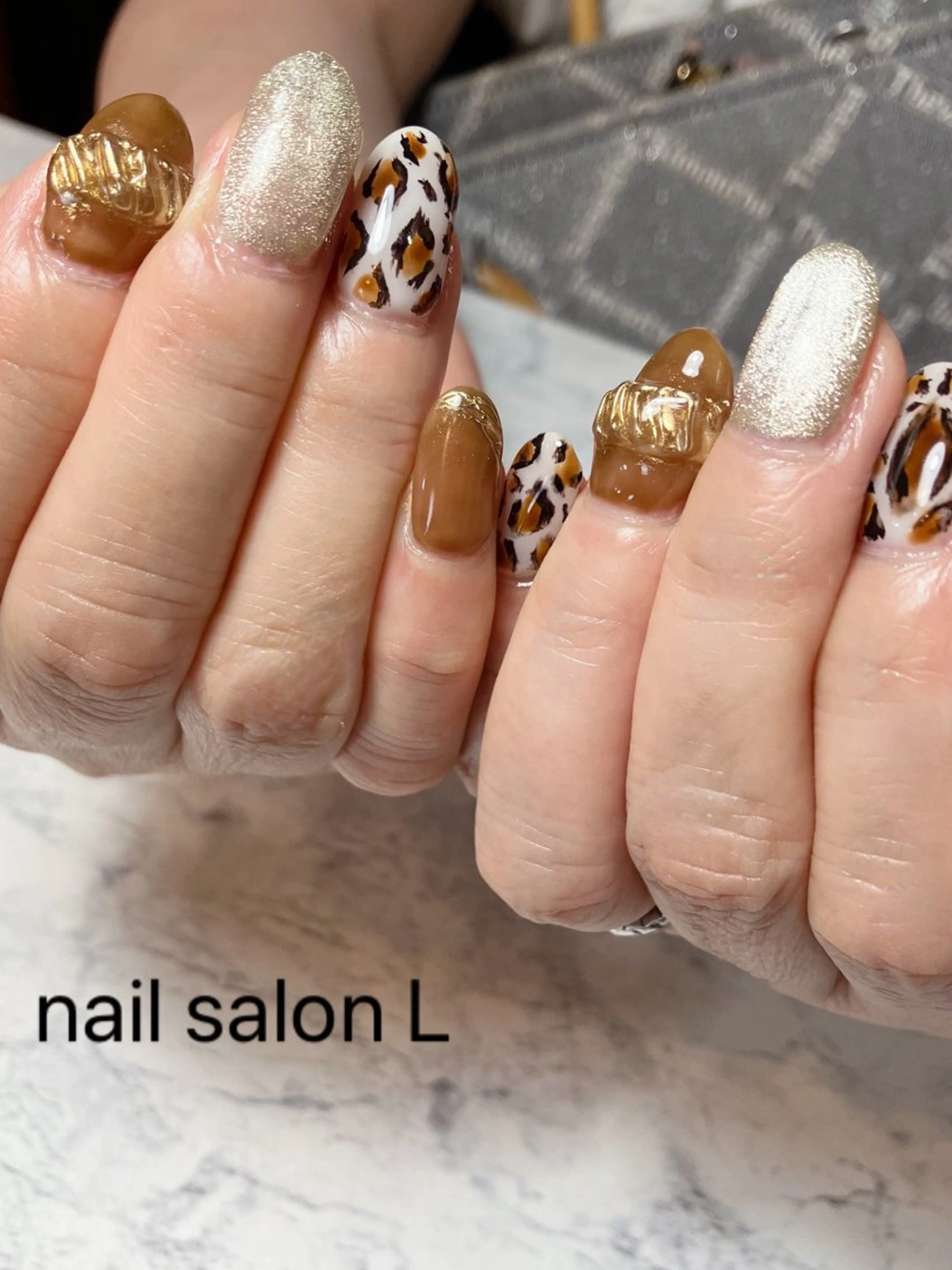 ネイル ハンドネイル 吉川市 ネイルサロンLのネイルデザイン