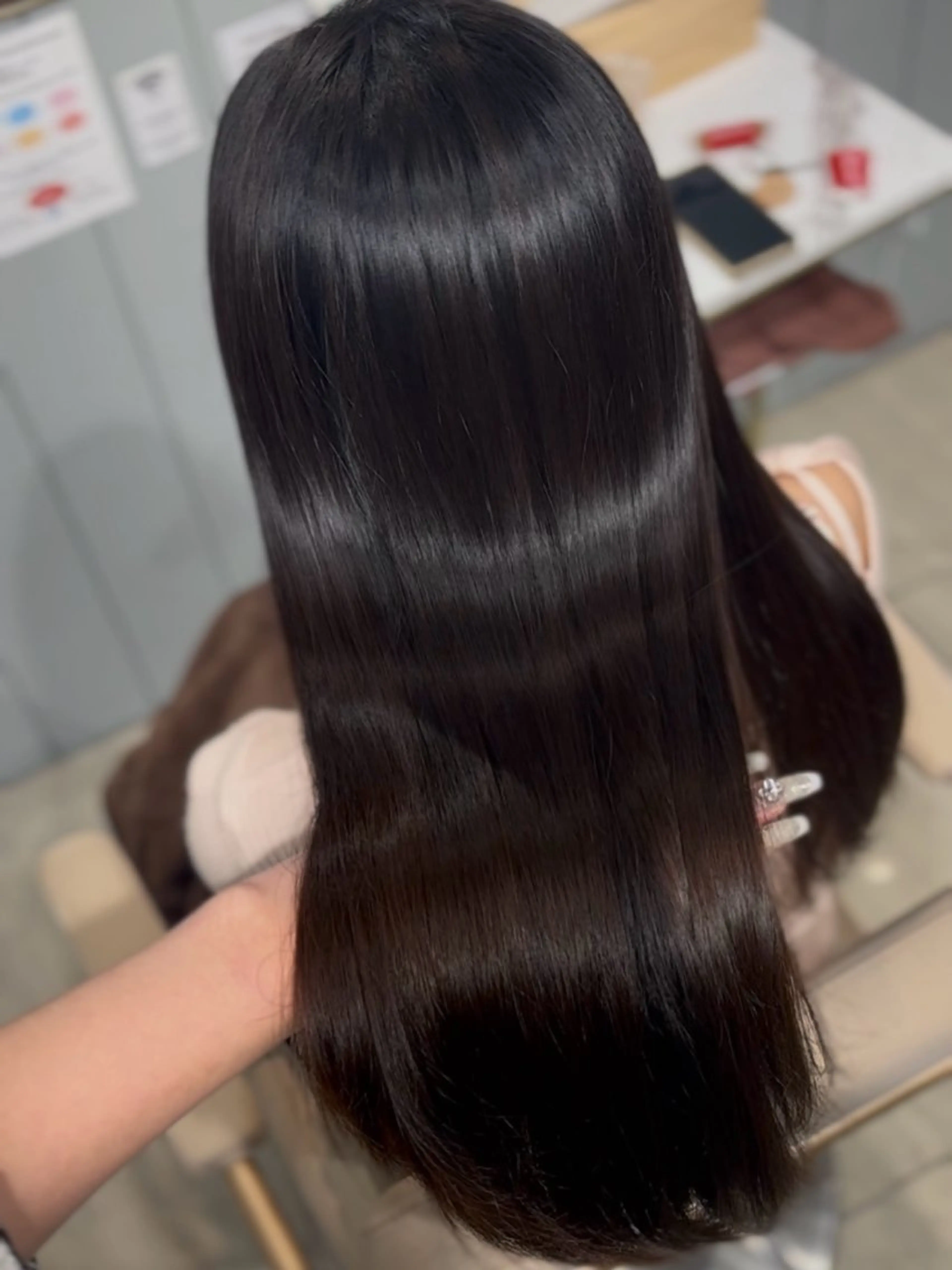 ロング カット ヘアカラー 美髪縮毛矯正 髪質改善/ayaのヘアスタイル