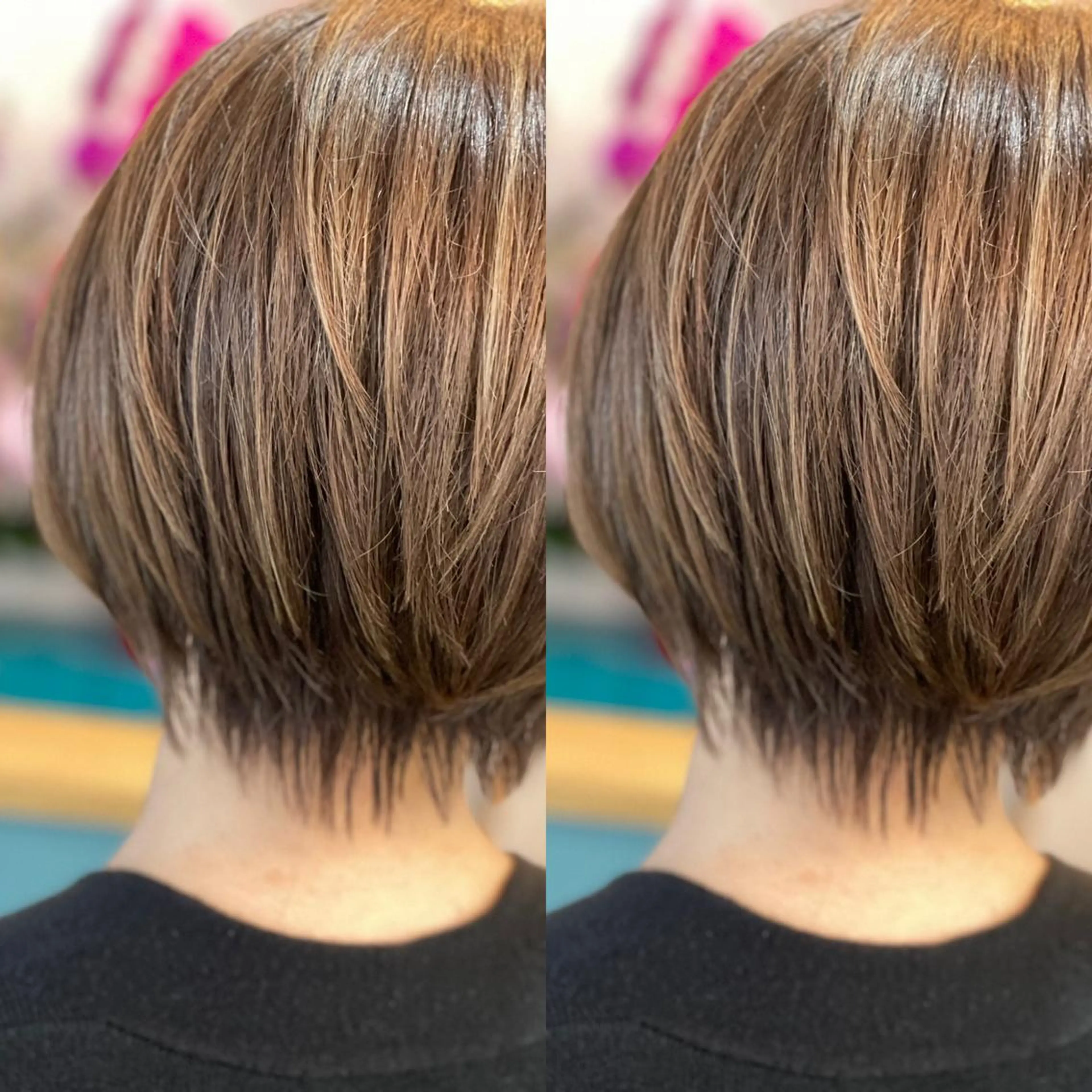 ショート Snaly カラー特化ページのヘアスタイル