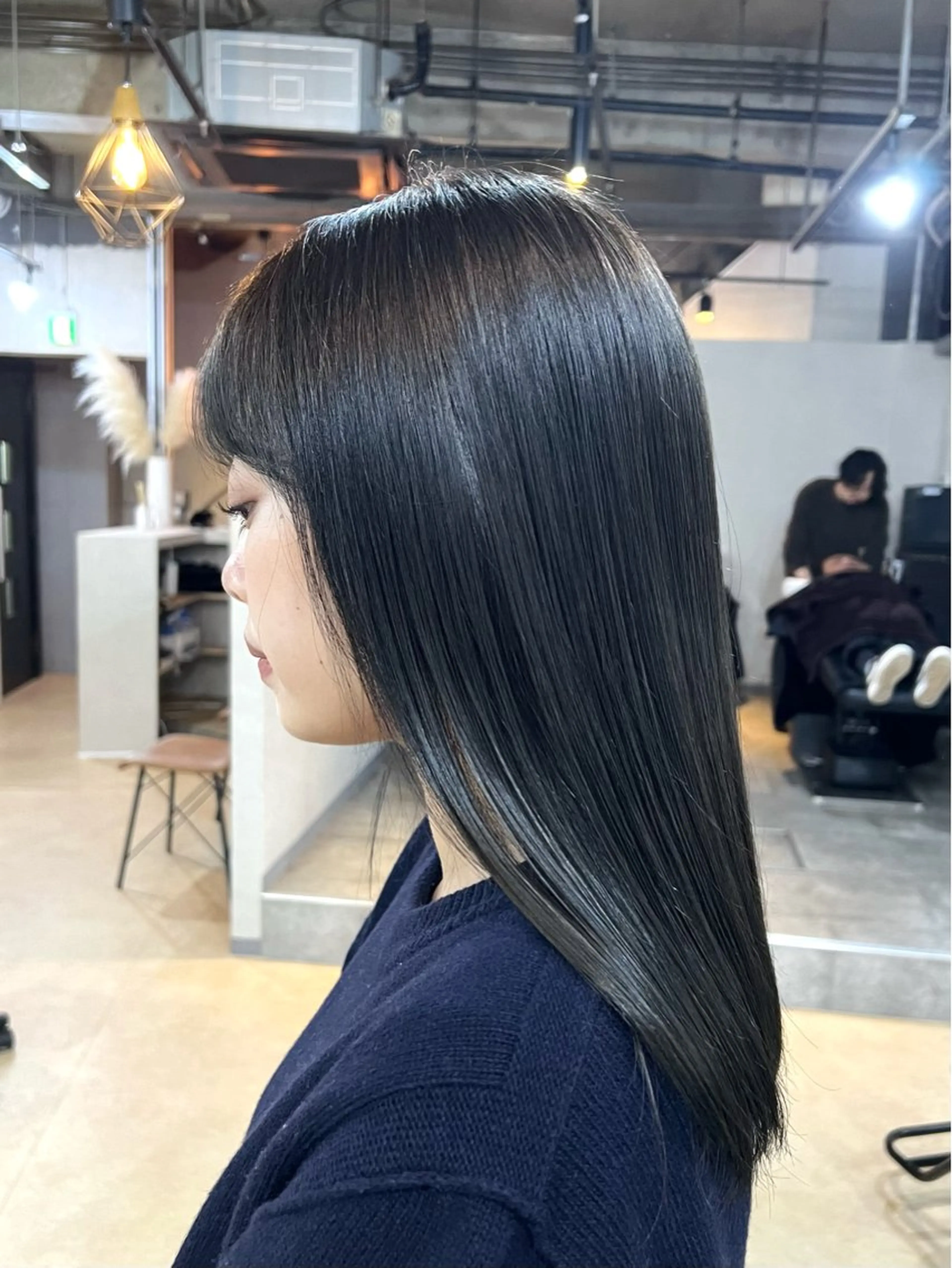 セミロング カット ヘアカラー トリートメント 店長/レイヤーカット /大東悠生のヘアスタイル