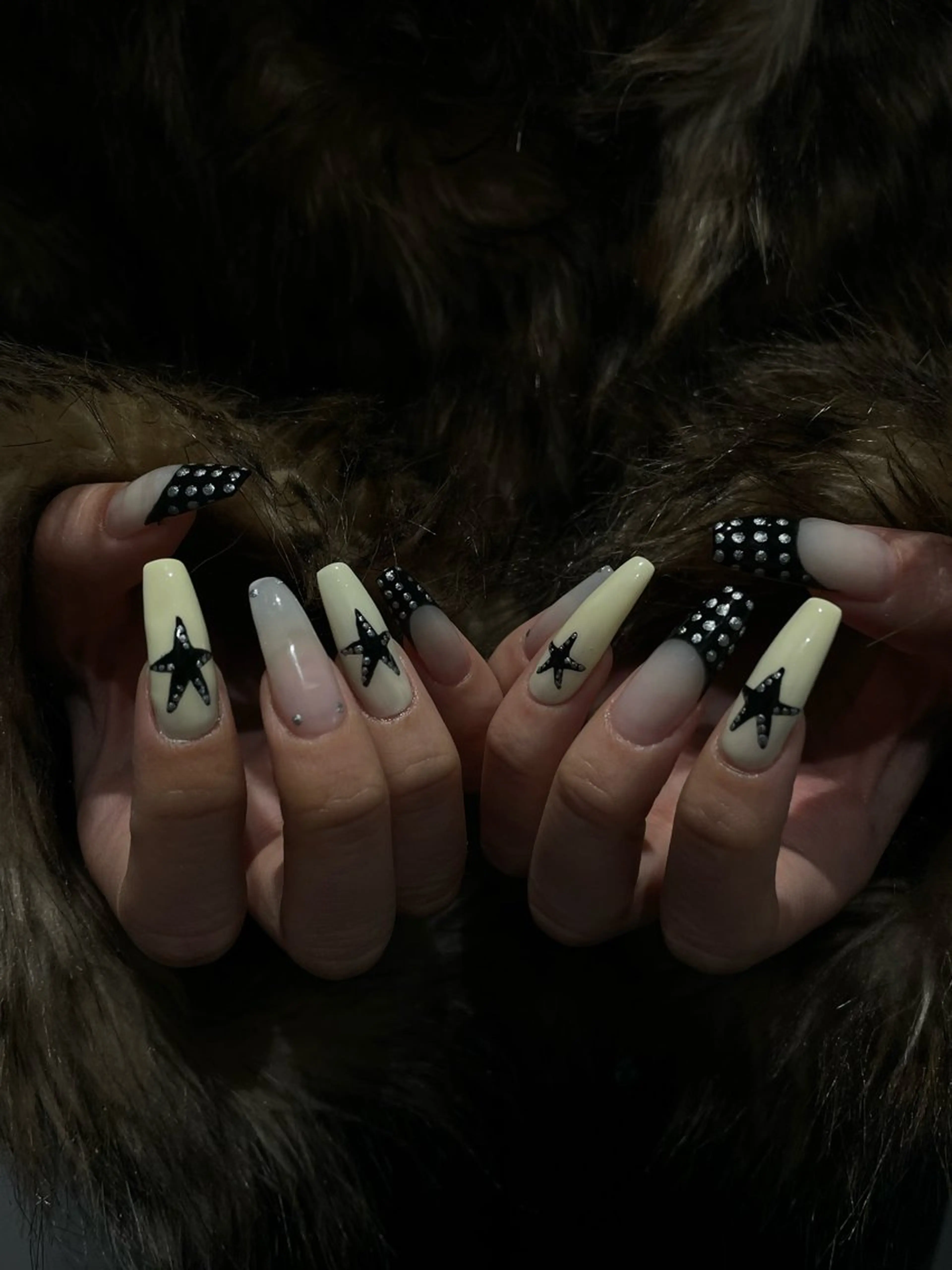 ネイル ハンドネイル うの 韓国ﾈｲﾙ໒꒱⋆⭒˚のネイルデザイン