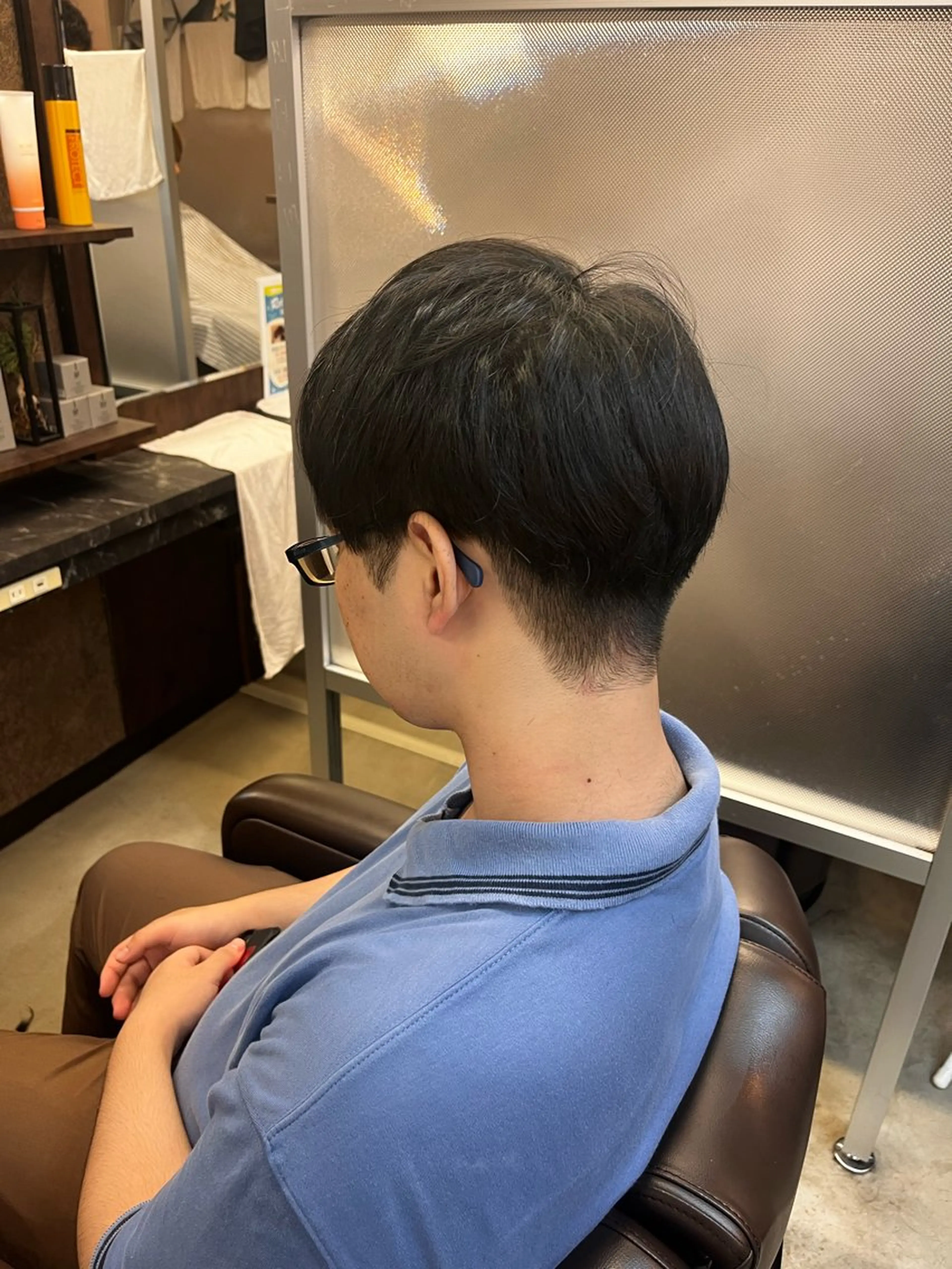 ミディアム メンズ 清水 寧生のヘアスタイル