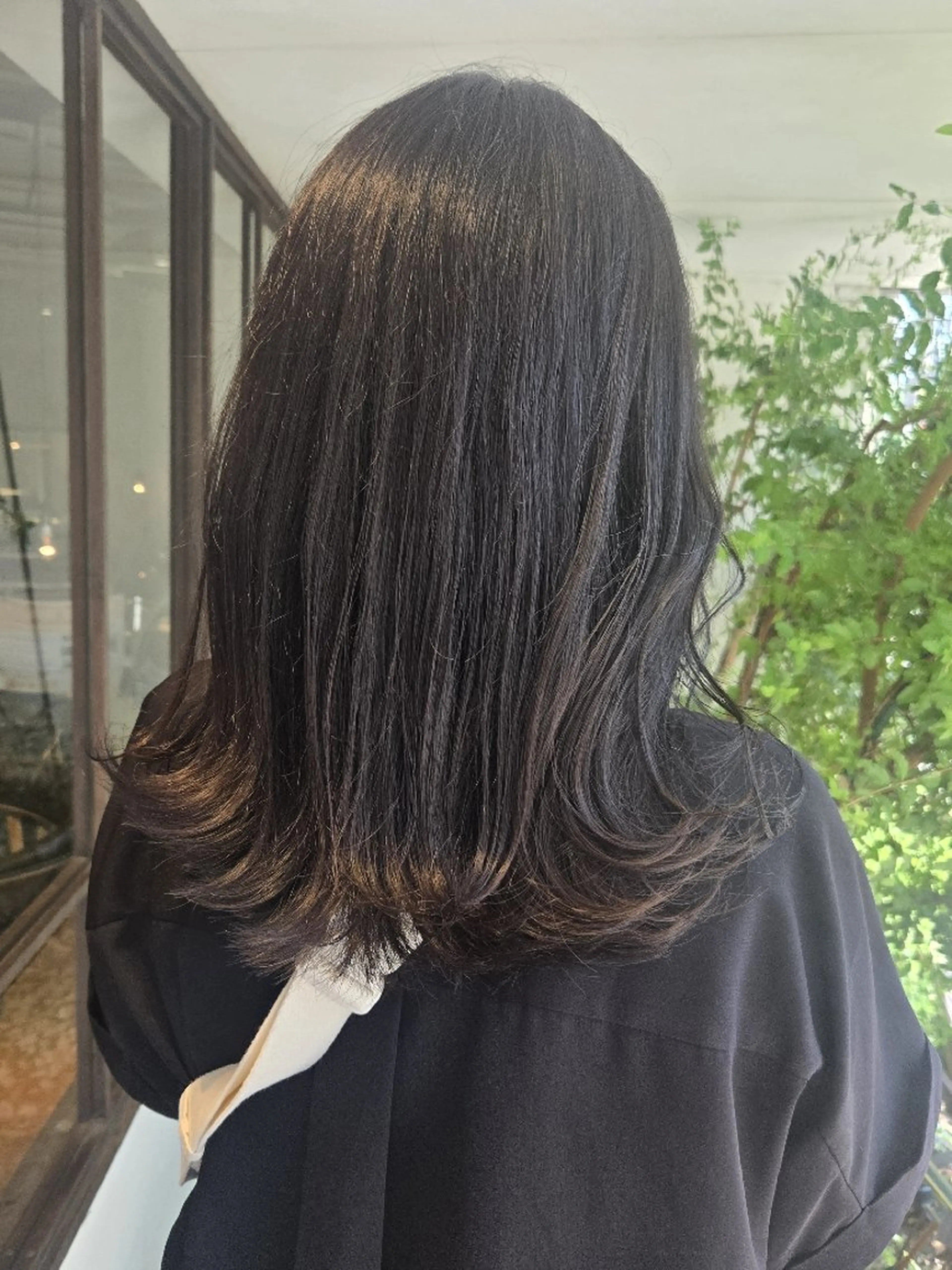 ロング カラー カット ヘアカラー 韓国好き🇰🇷 美容師MIKUのヘアスタイル