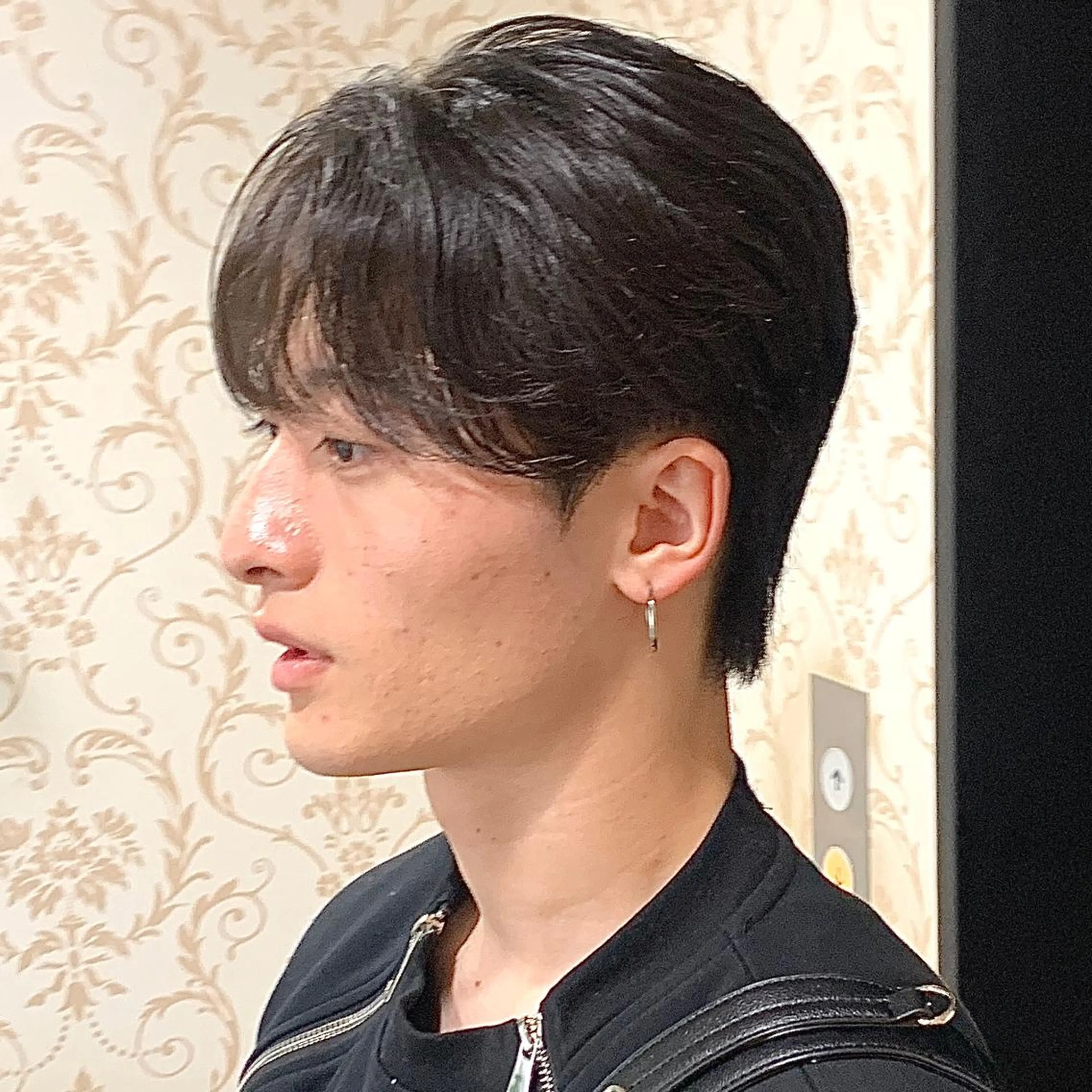 ショート パーマ メンズ カルマパーマ メンズ韓国風 メンズパーマ スペインカール 波巻きパーマ メンズパーマ&メンズ 縮毛矯正/平野/渋谷のヘアスタイル