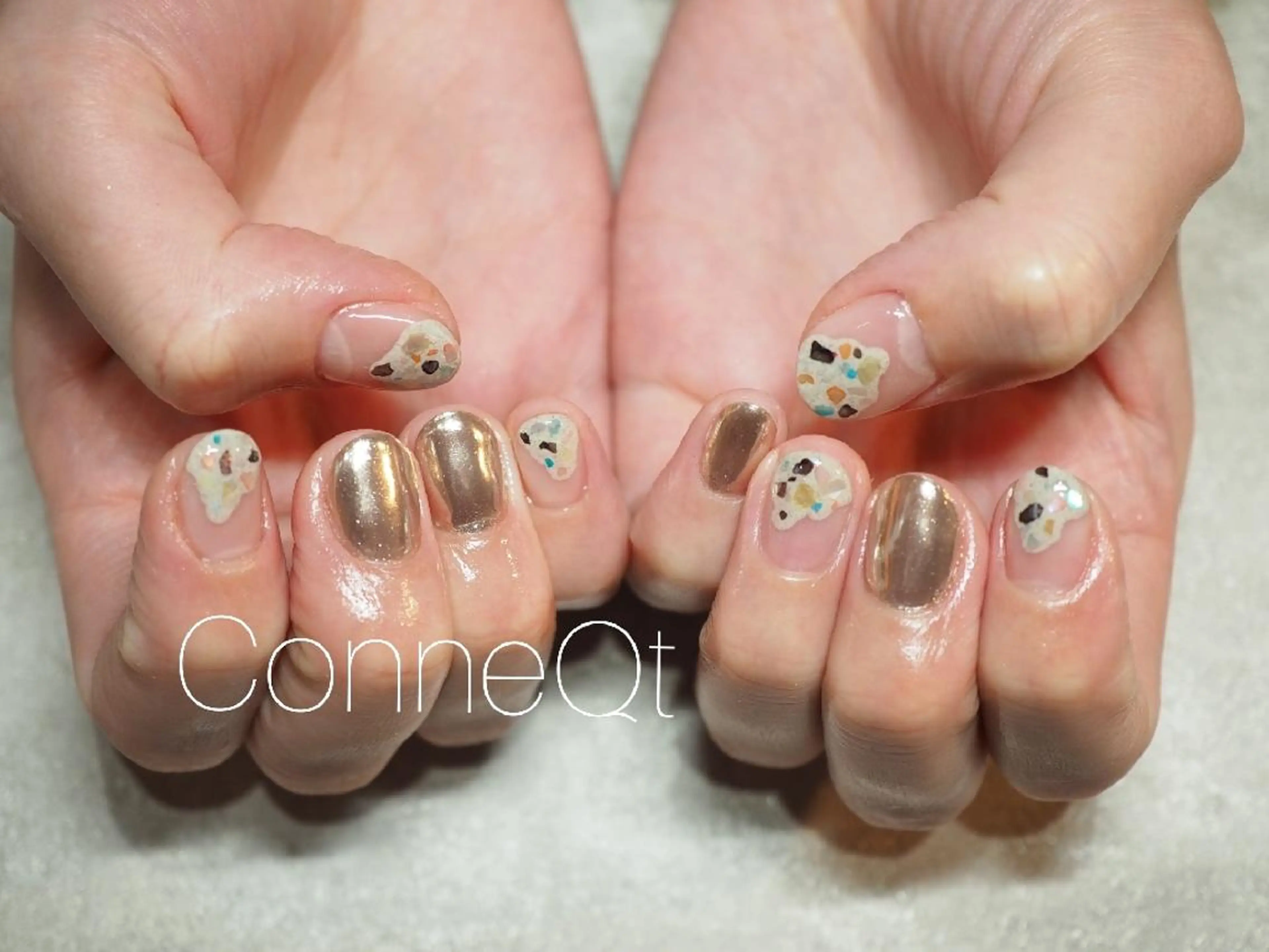 ネイル ハンドネイル ハンドケア ConneQt所属・ETHOSENSE. kimikaのネイルデザイン