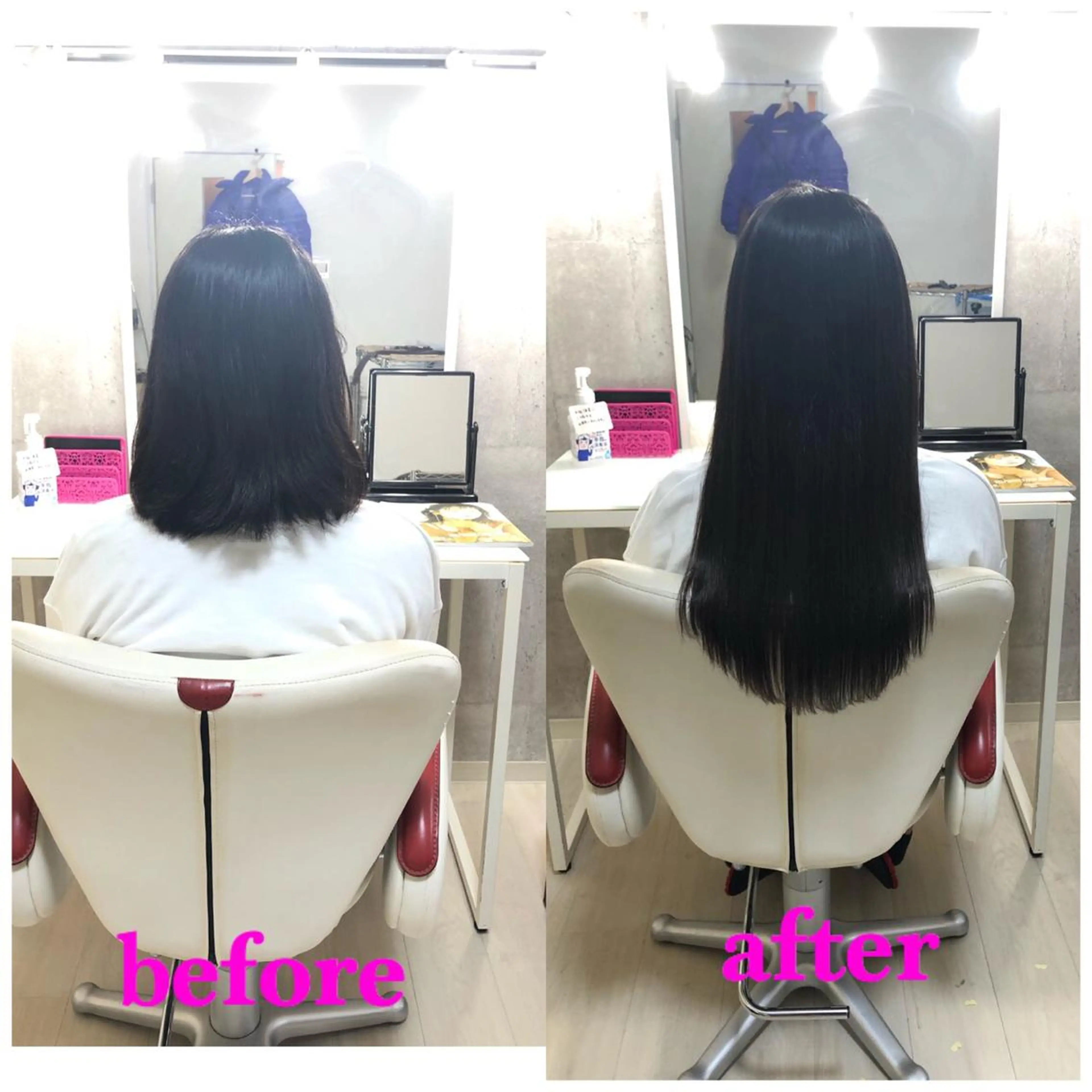 ロング エクステ 🌸ドレスアップ 心斎橋店🌸のヘアスタイル