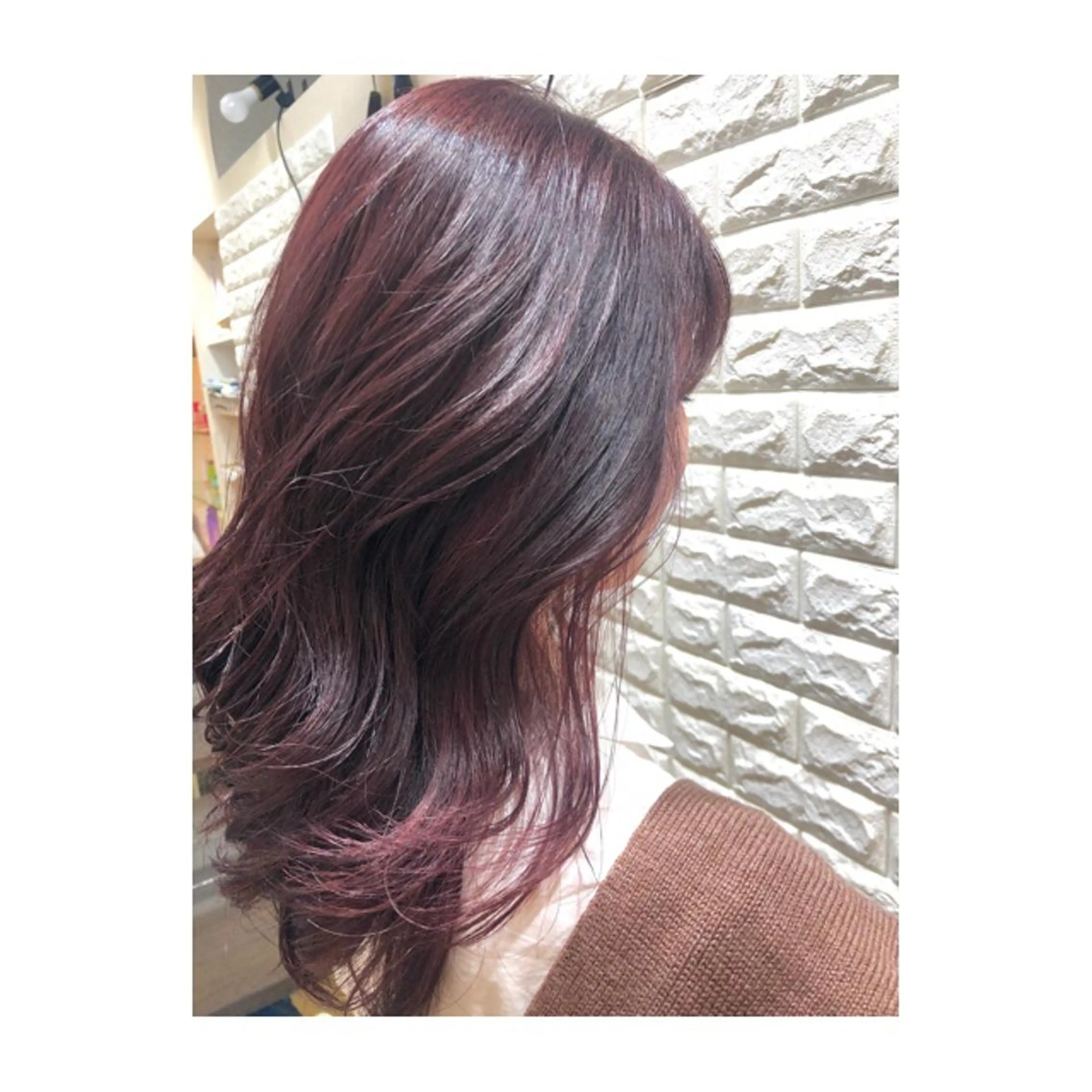 デザインカット＋イルミナカラー＋トリートメントの写真