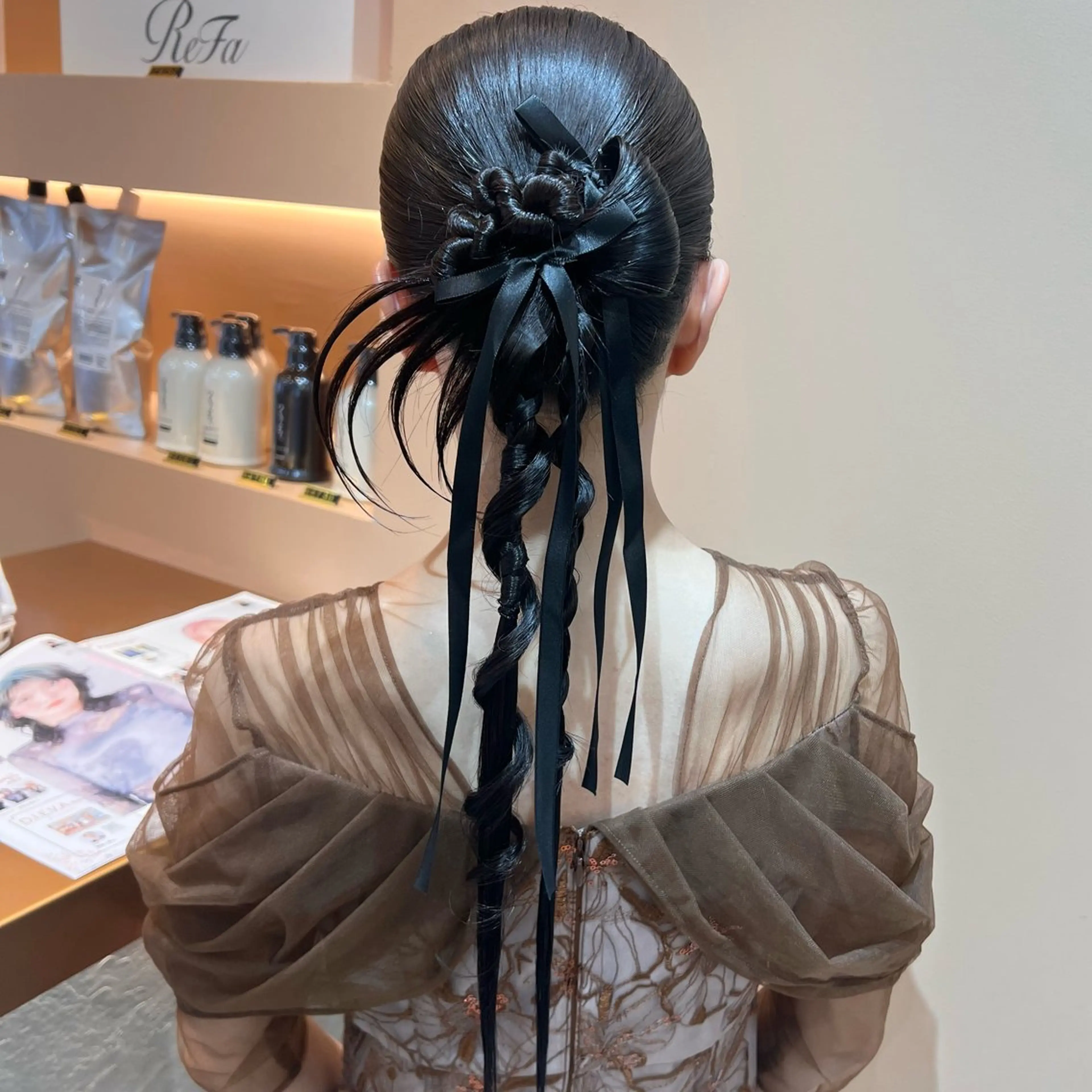 ロング ヘアセット ✨カチモリ✨レイヤー 韓国ヘア🇰🇷ゆいのヘアスタイル