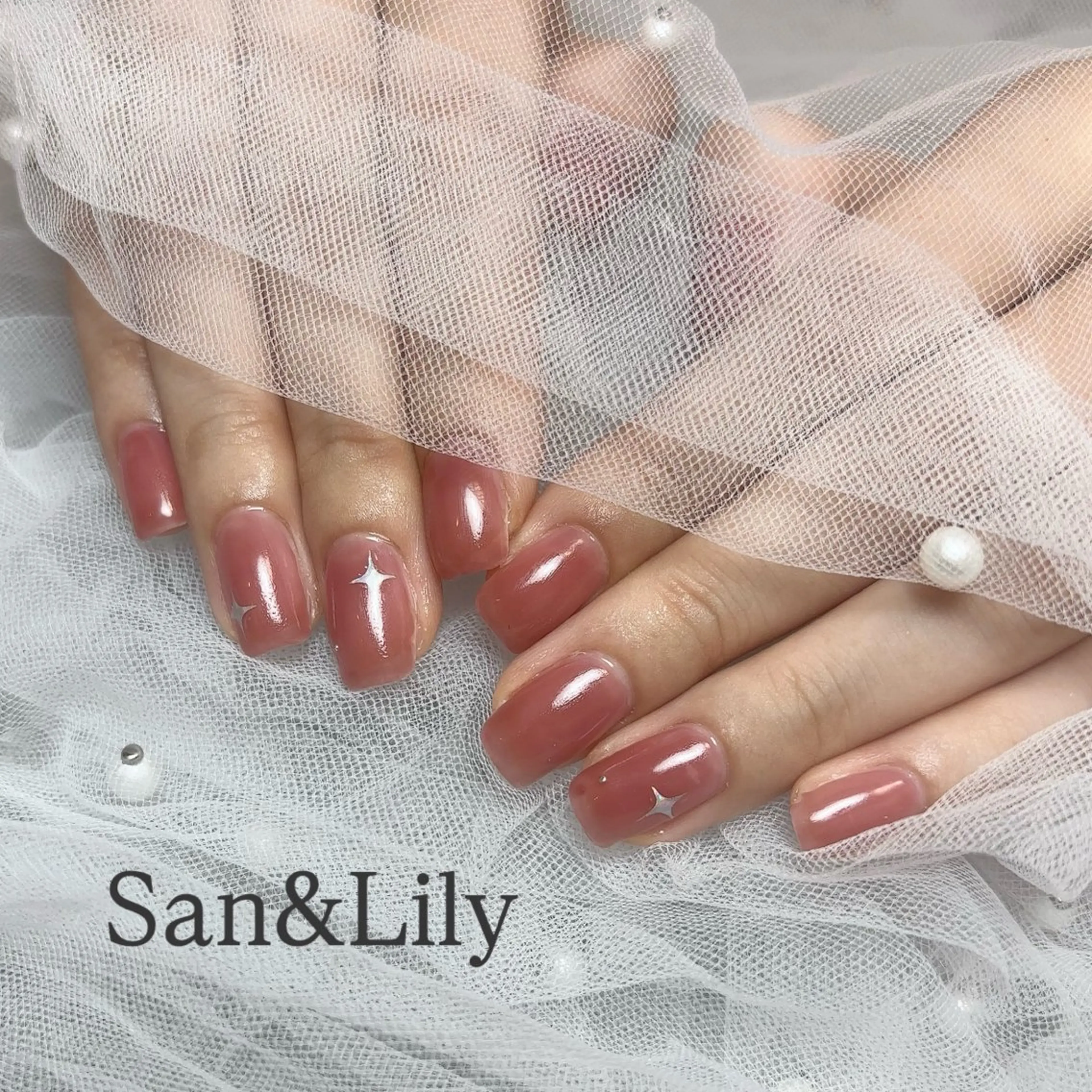 ネイル ハンドネイル San＆Lily madokaのネイルデザイン