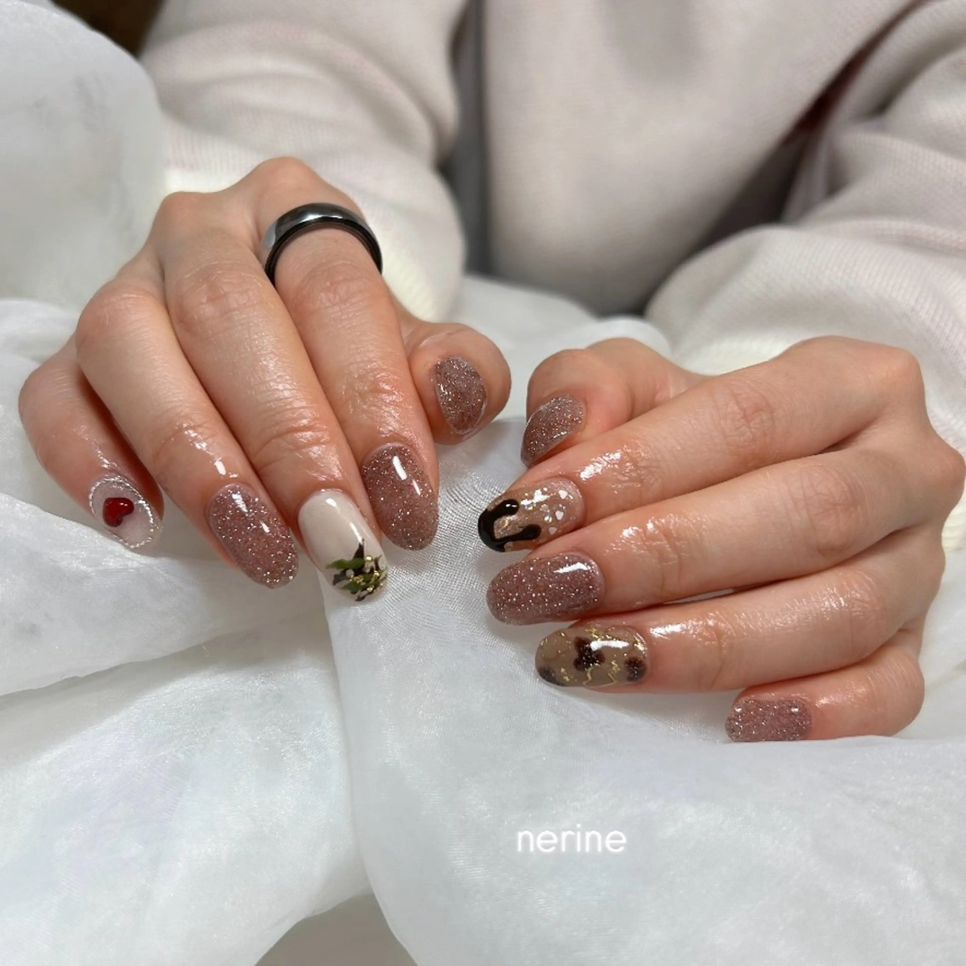 ネイル ハンドネイル nail salon nerineのネイルデザイン