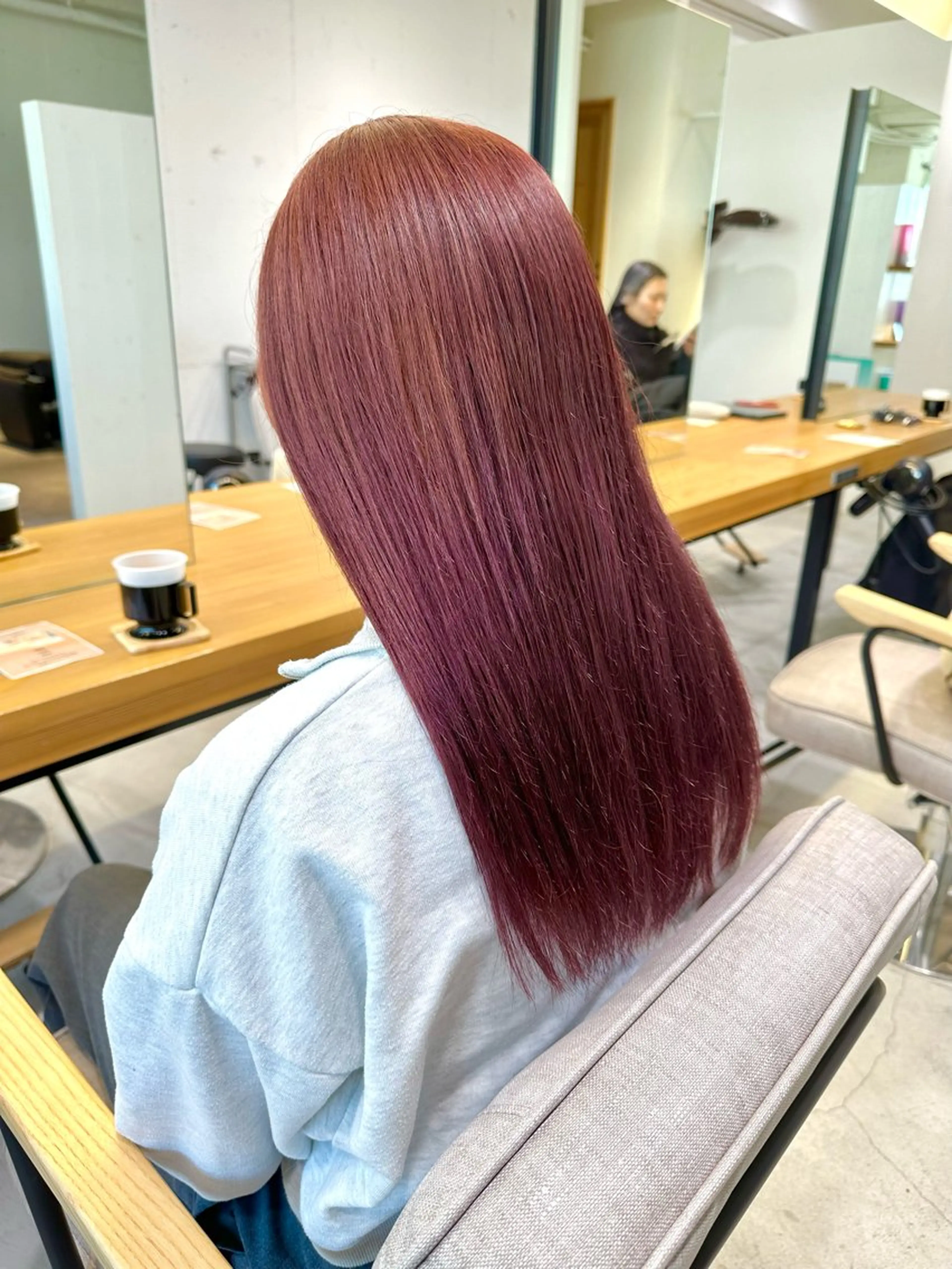 ロング ヘアカラー 上野湧太 髪質改善/艶カラーのヘアスタイル