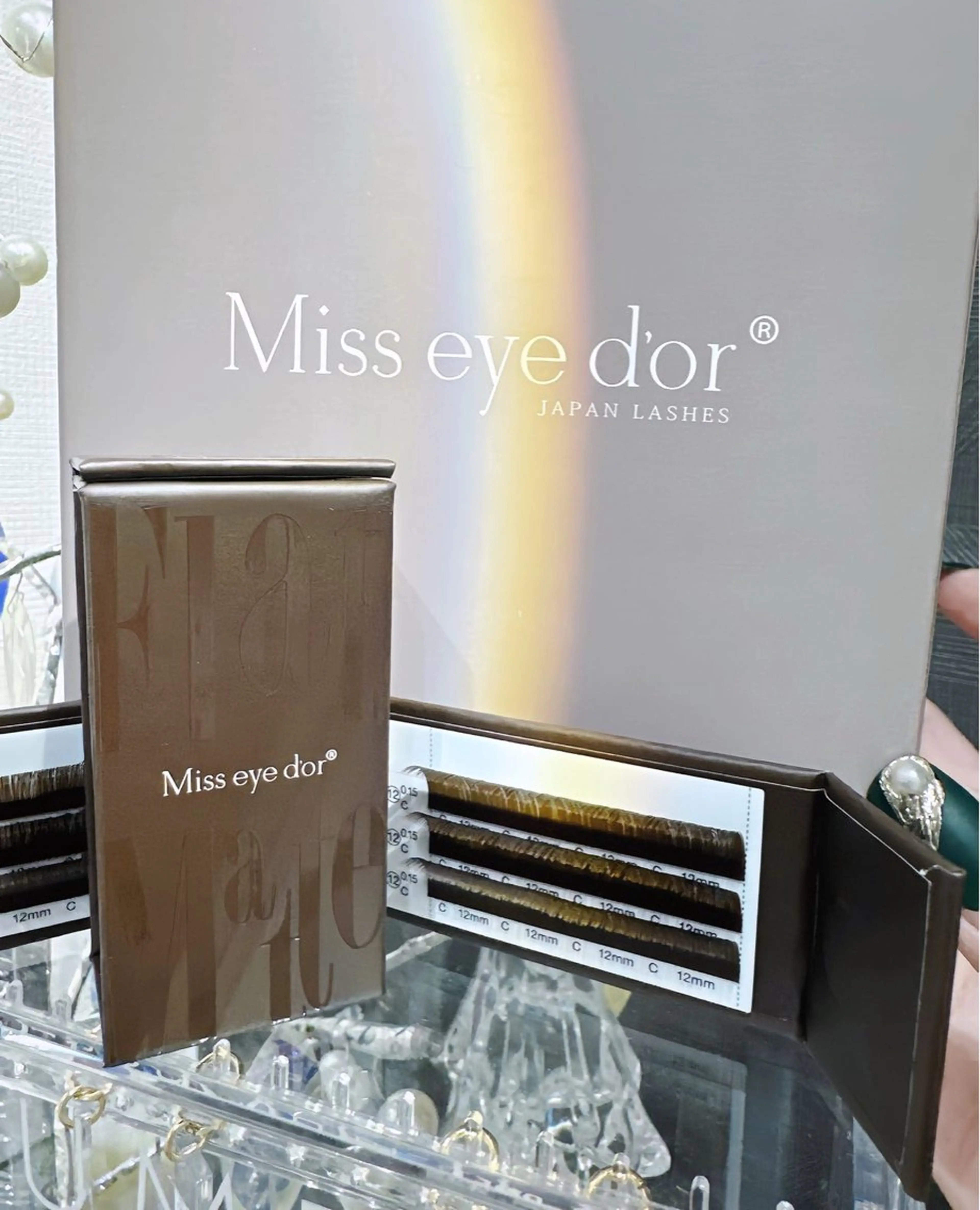 🤎ブラウンフラットラッシュ80本🤎オフ無料✨💕ビタミンアイパック、コーティング付き✨🥳の写真