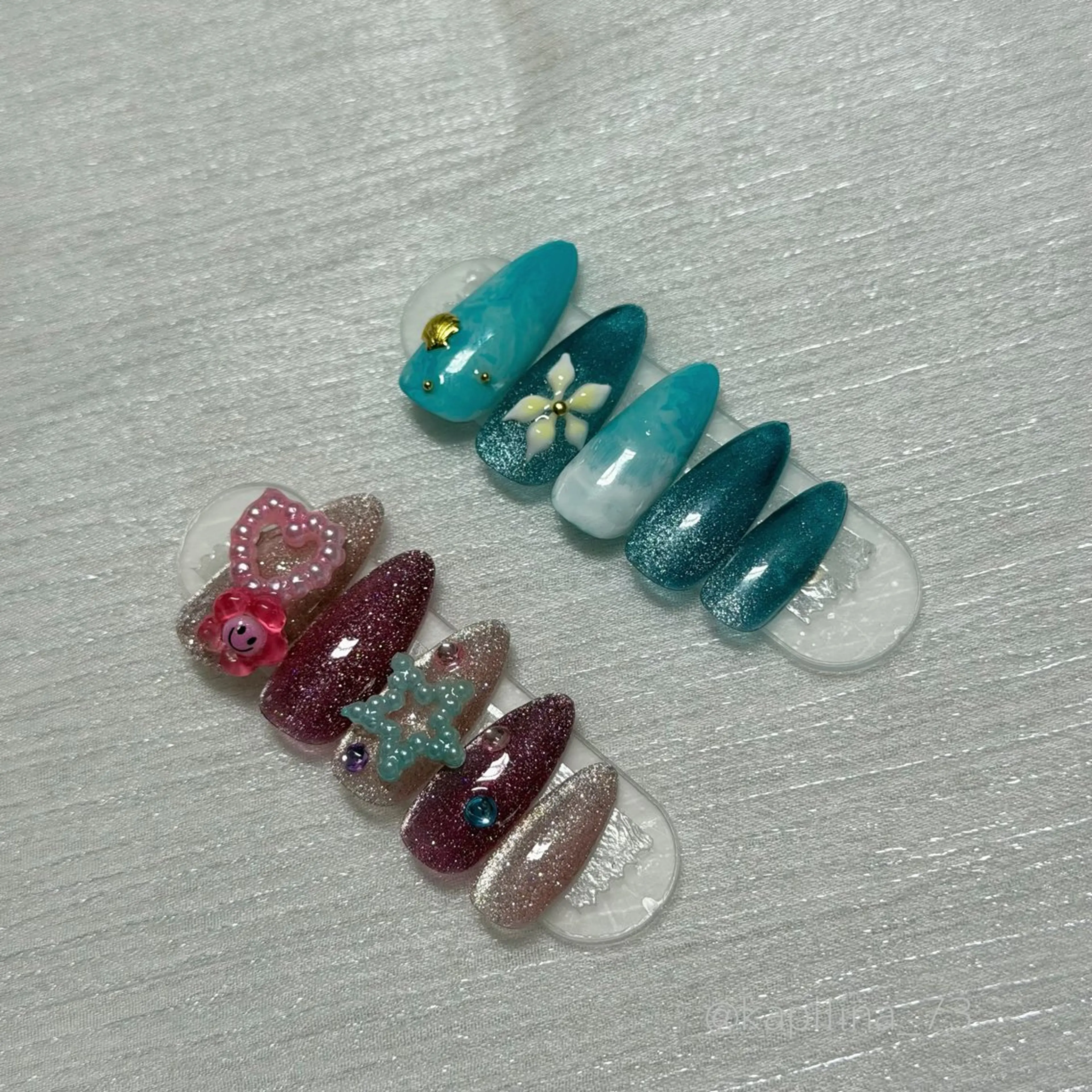 ネイル ハンドネイル Kapilina🌺 MOMOのネイルデザイン