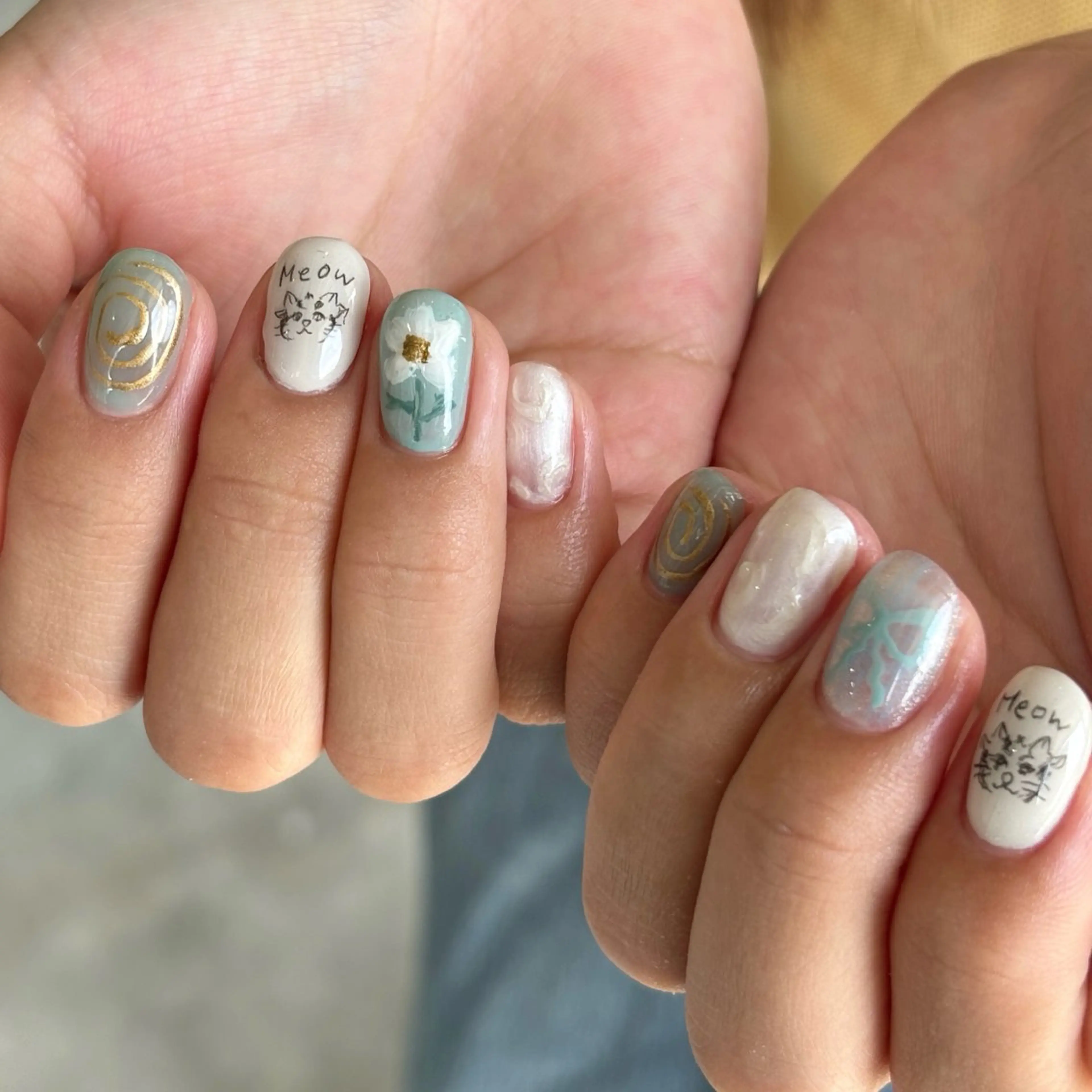 ネイル hinako /個性派ニュアンスのネイルデザイン