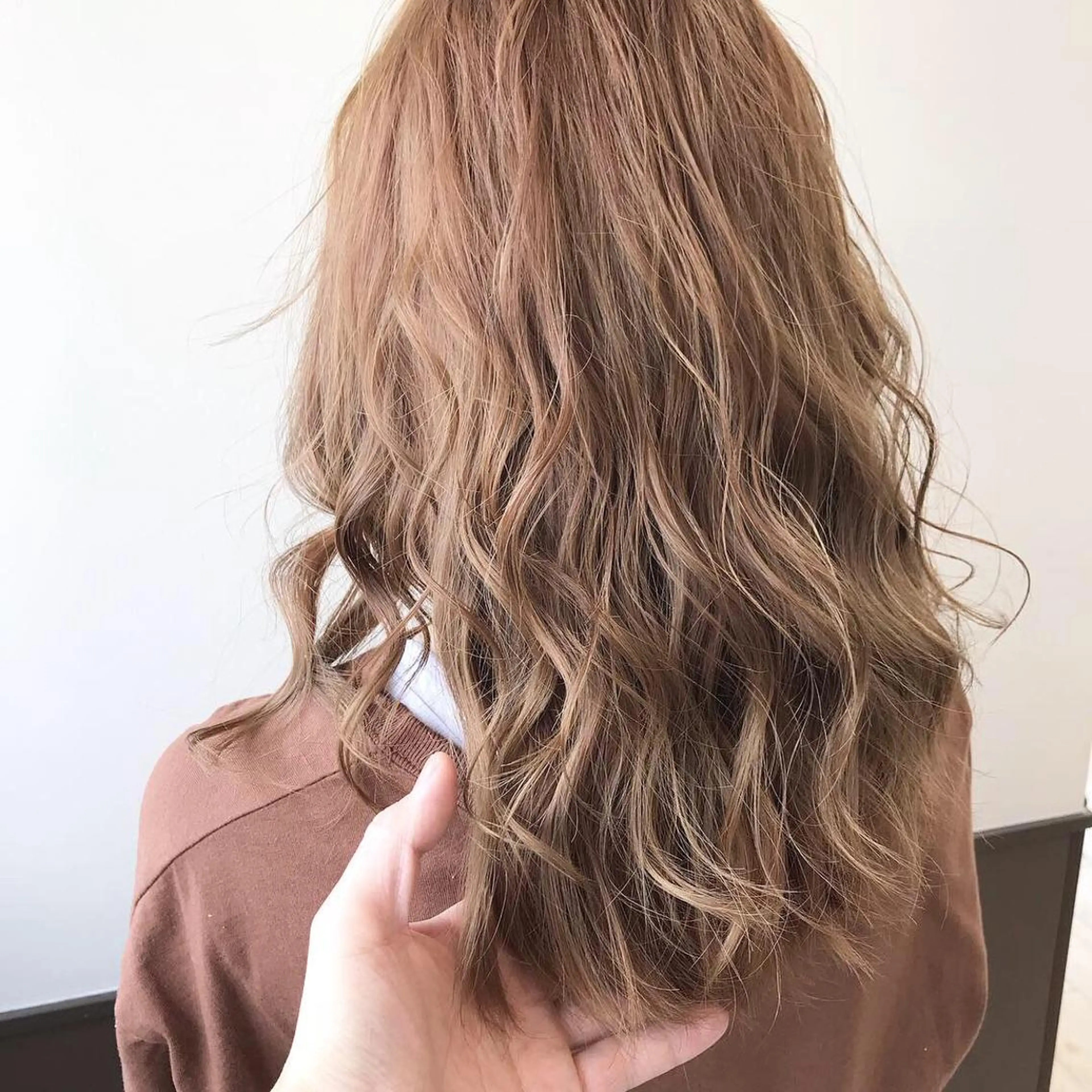 ロング カラー Lien 深井店のヘアスタイル
