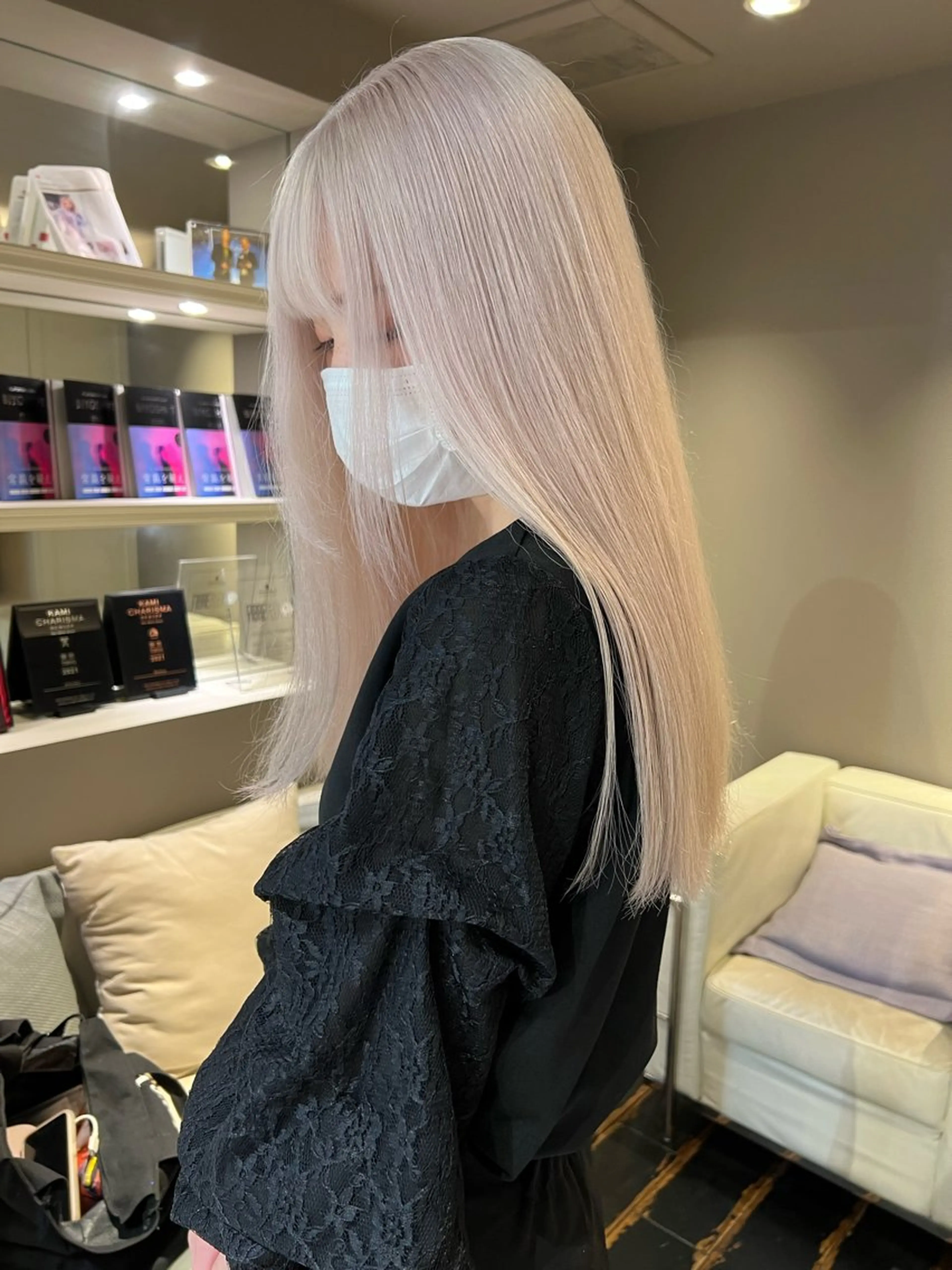 セミロング レイヤーカット/ボブ ウルフ/韓国ヘア🪄のヘアスタイル