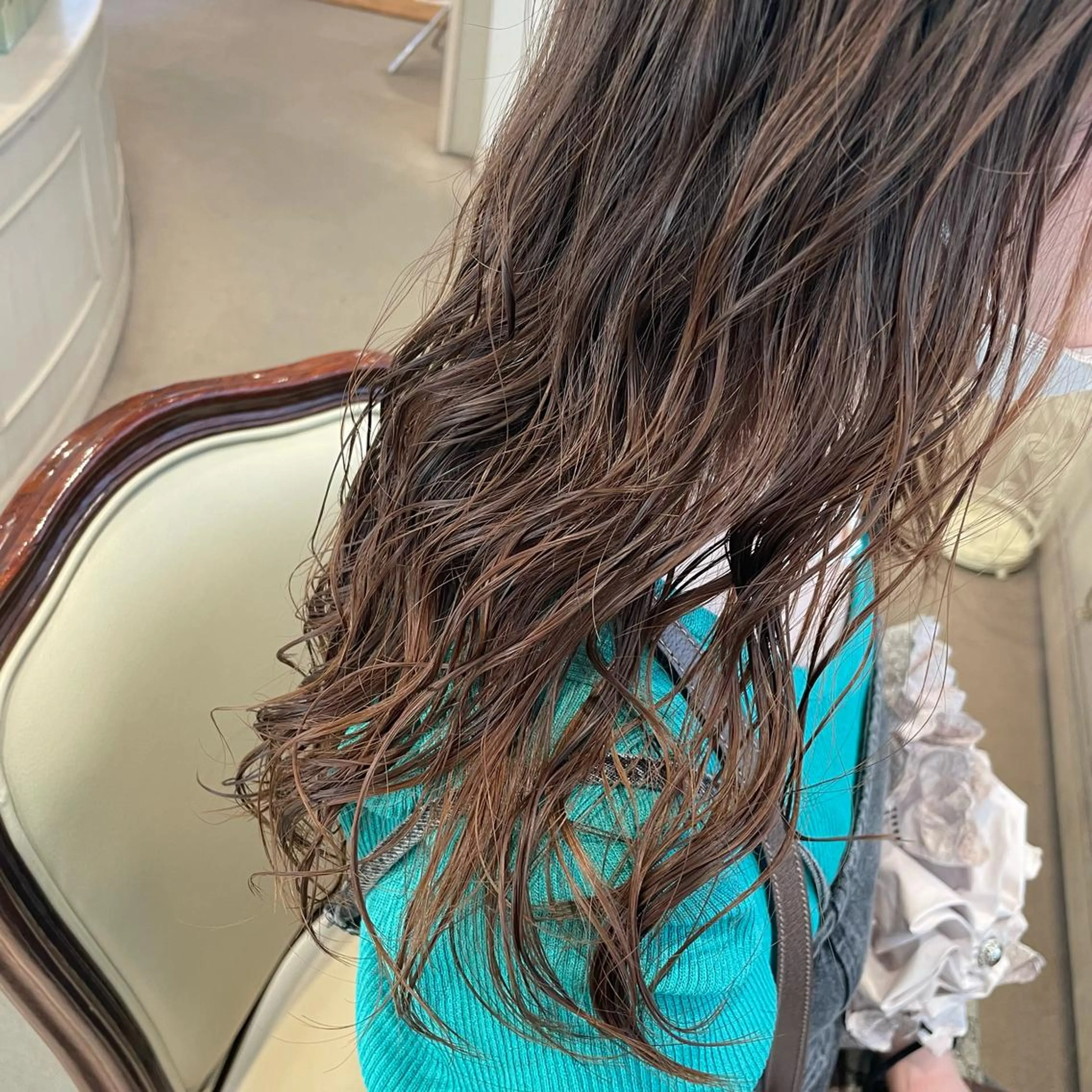 パーマ カット ヘアカラー 🍪ﾖｼｲﾊﾙﾈ🍪 ﾗﾍﾞﾝﾀﾞｰｶﾗｰのヘアスタイル