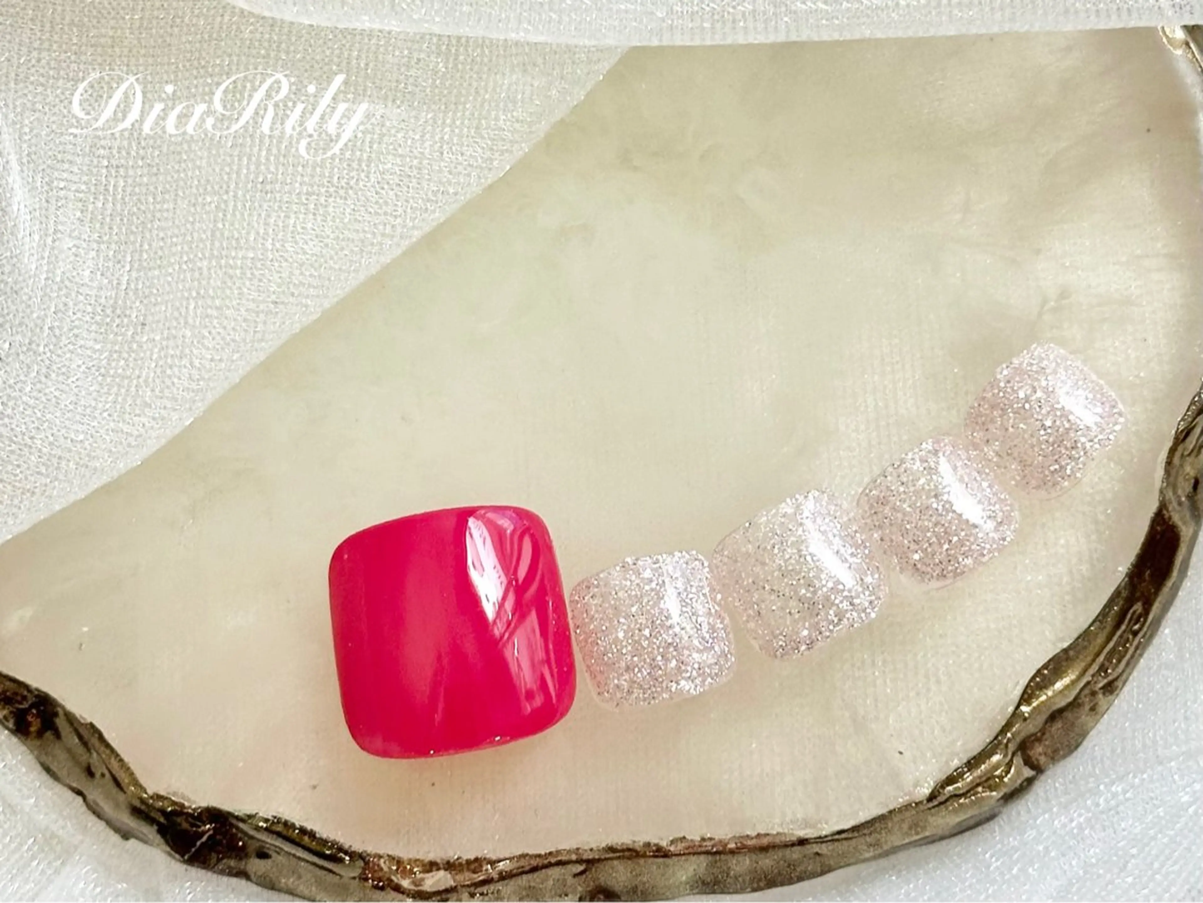 ネイル フットネイル DiaRily所属・diarily はるひのネイルデザイン