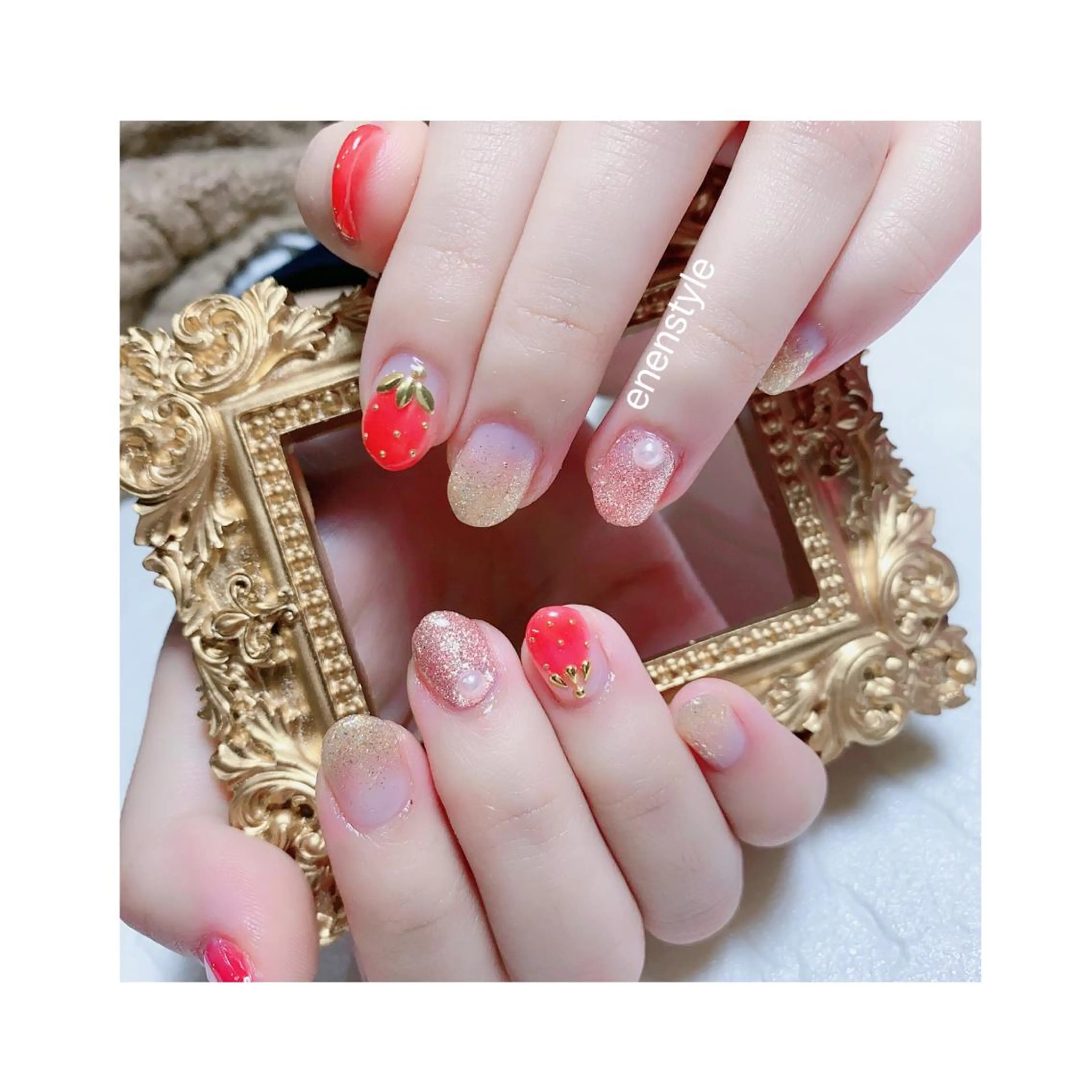 ショート ネイル ジェルネイル ニュアンスネイル オフィスネイル ワンカラーネイル パラジェル ハンドネイル 👑enen style👑のネイルデザイン