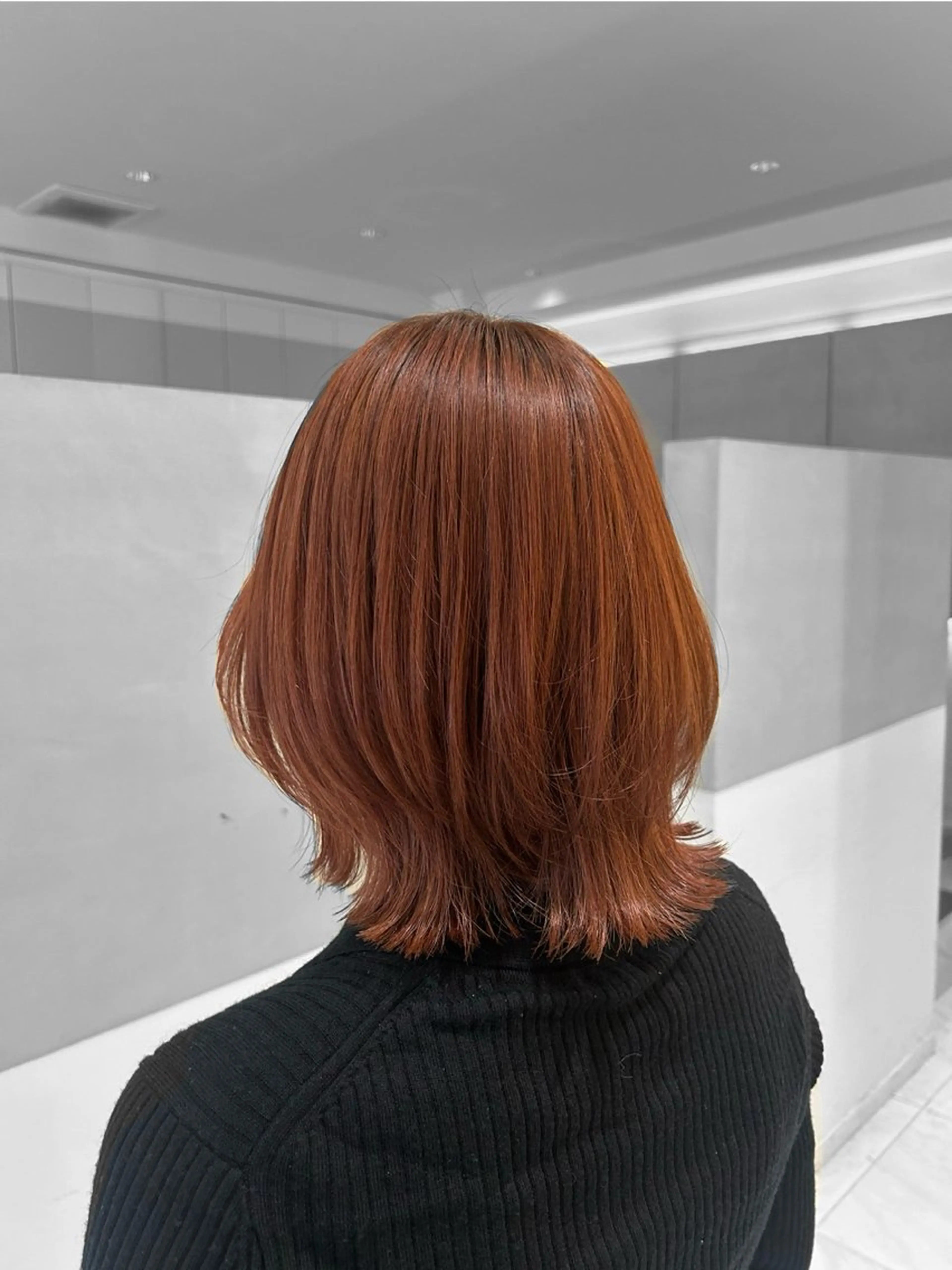 ミディアム カラー ヘアカラー トリートメント ✨ブリーチカラー/ 艶髪suzu🪽🤎のヘアスタイル