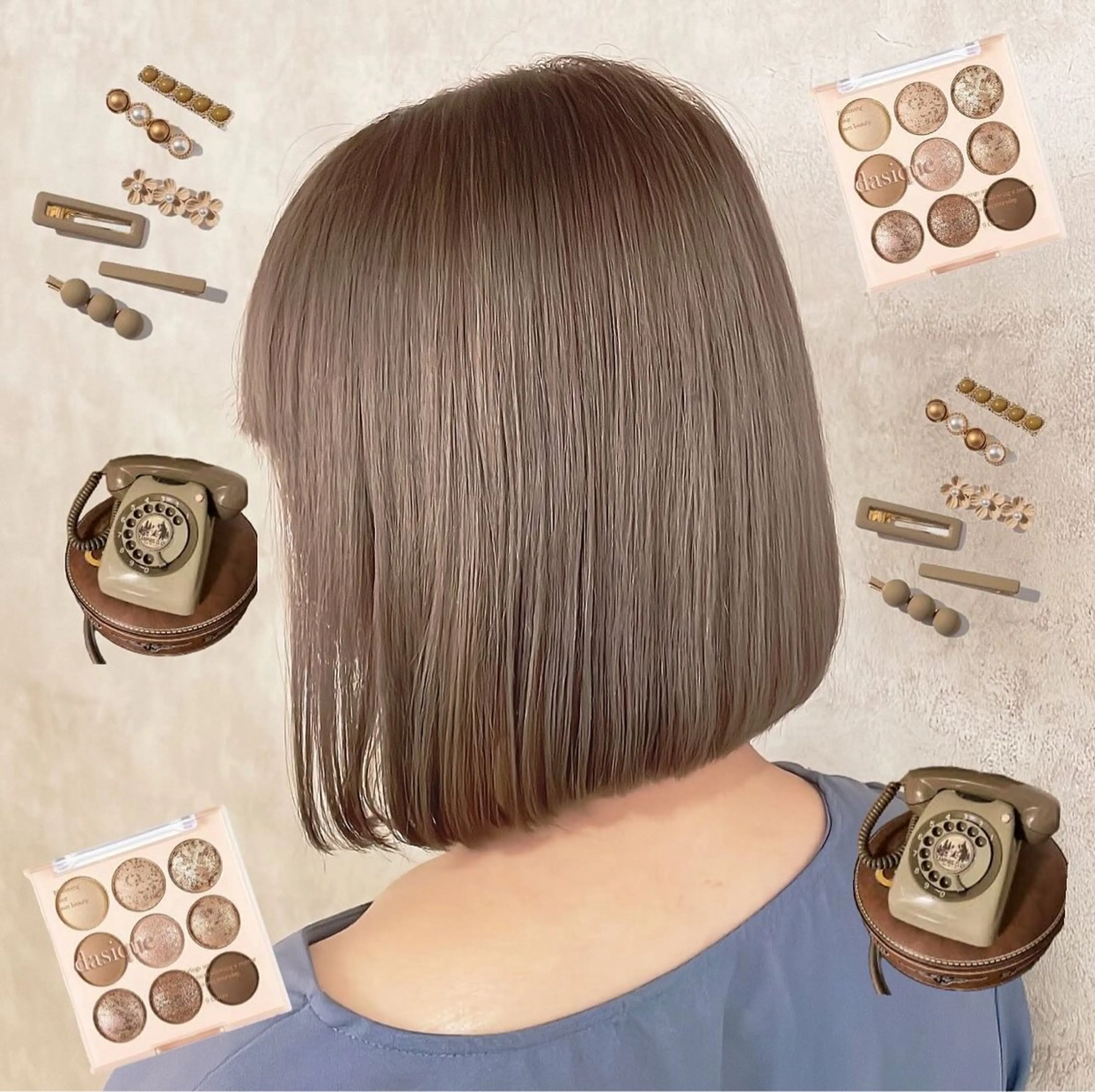 カラー ヘアカラー トリートメント 渋谷:インナーカラー ／🍒エリカ🍒のヘアスタイル