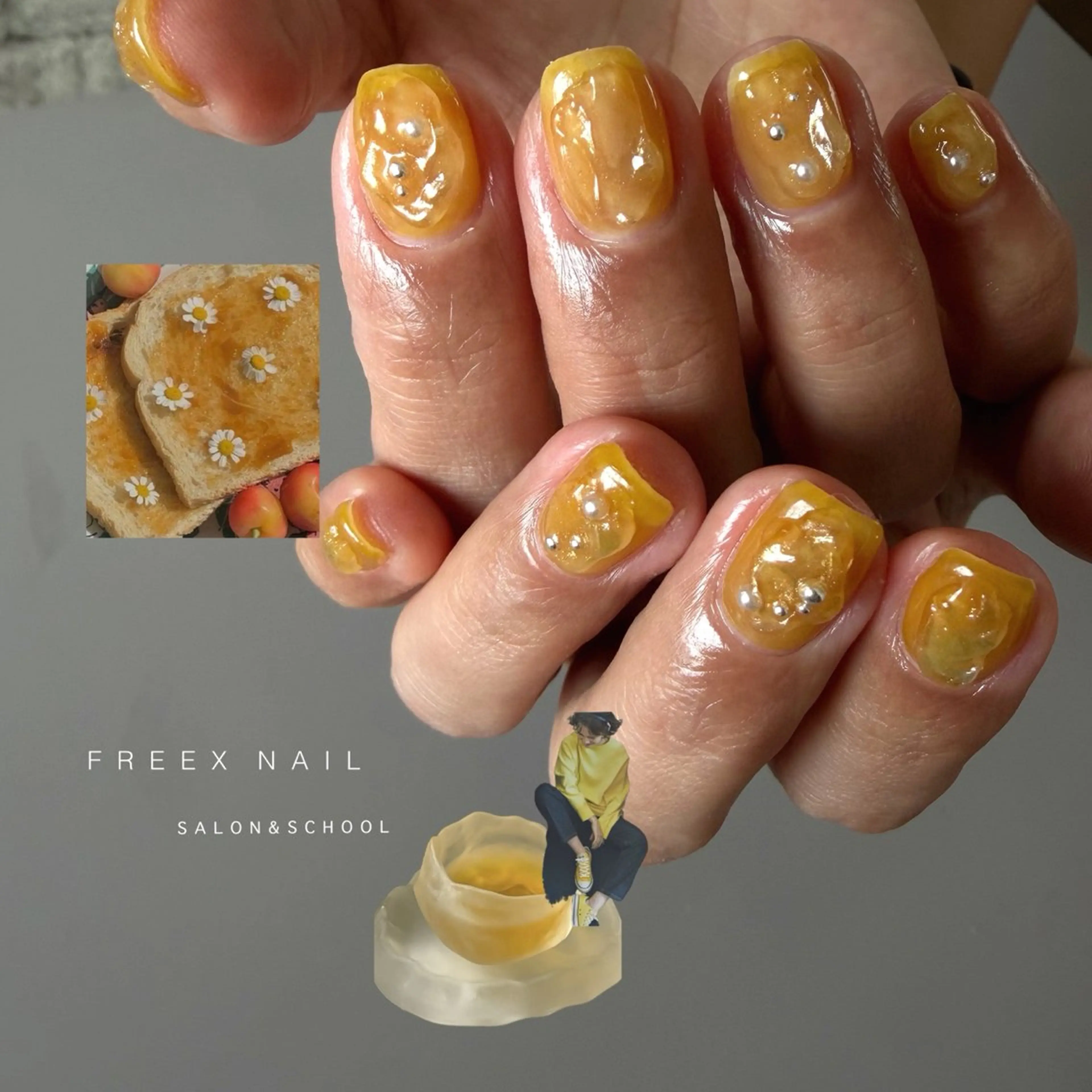 ネイル ニュアンスネイル ハンドネイル ハンドケア freex nail /ニュアンス/個性派のネイルデザイン