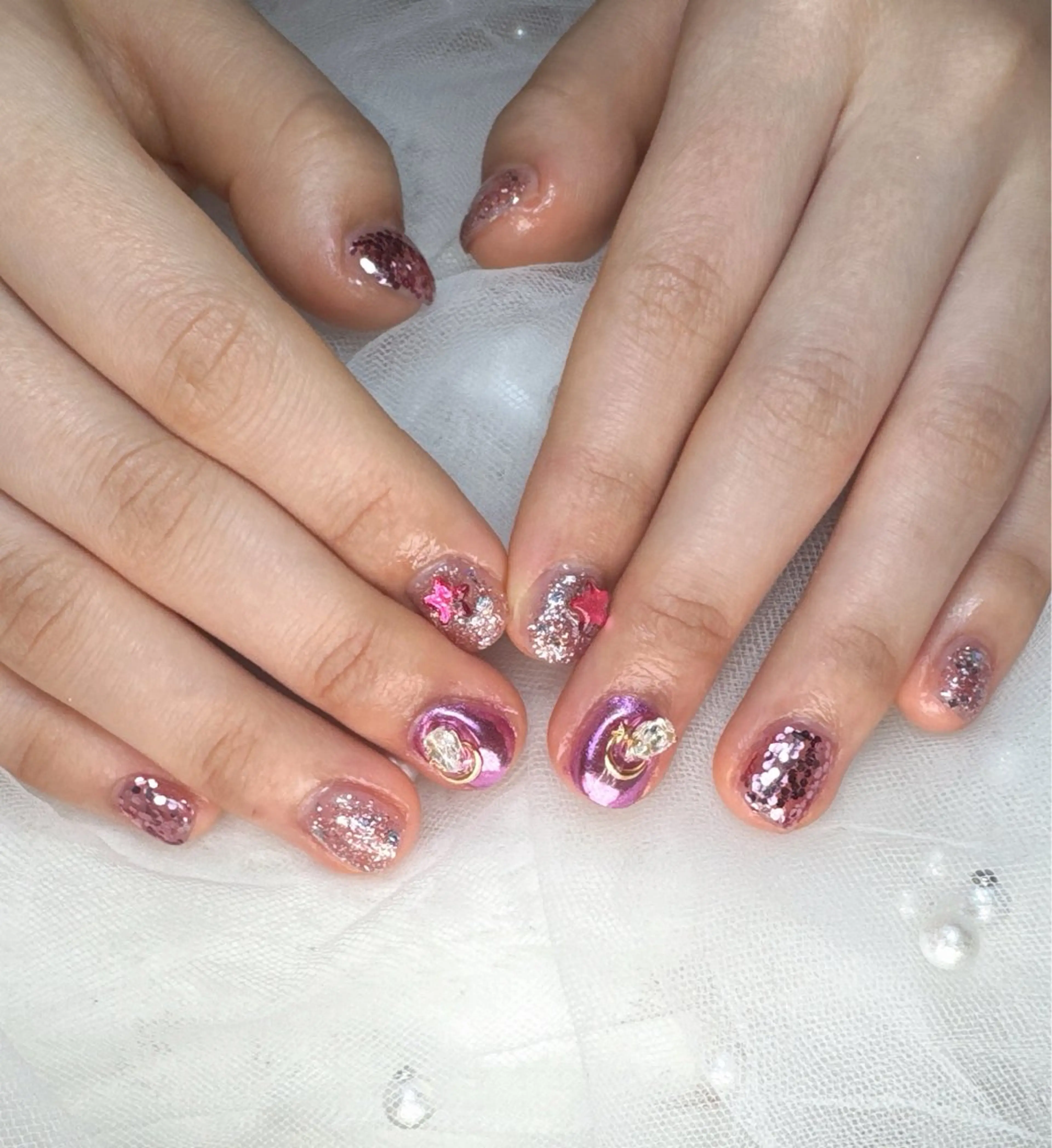 ネイル ハンドネイル リセス 高田馬場💎のネイルデザイン