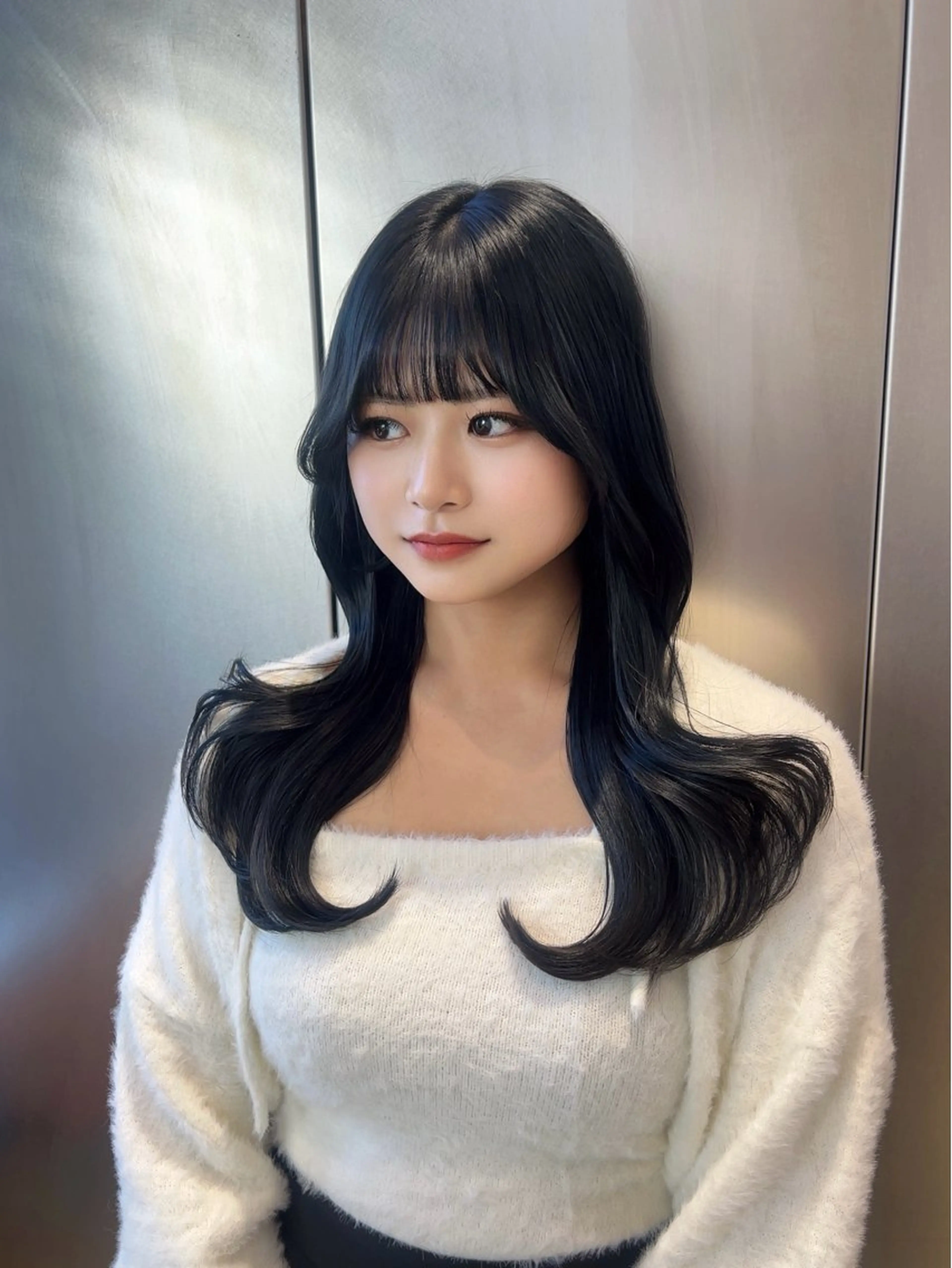 ロング カラー SALOWIN銀座一丁目suite店所属・🩷韓国ヘア/ヨシン モリ🩷Maikaのヘアスタイル