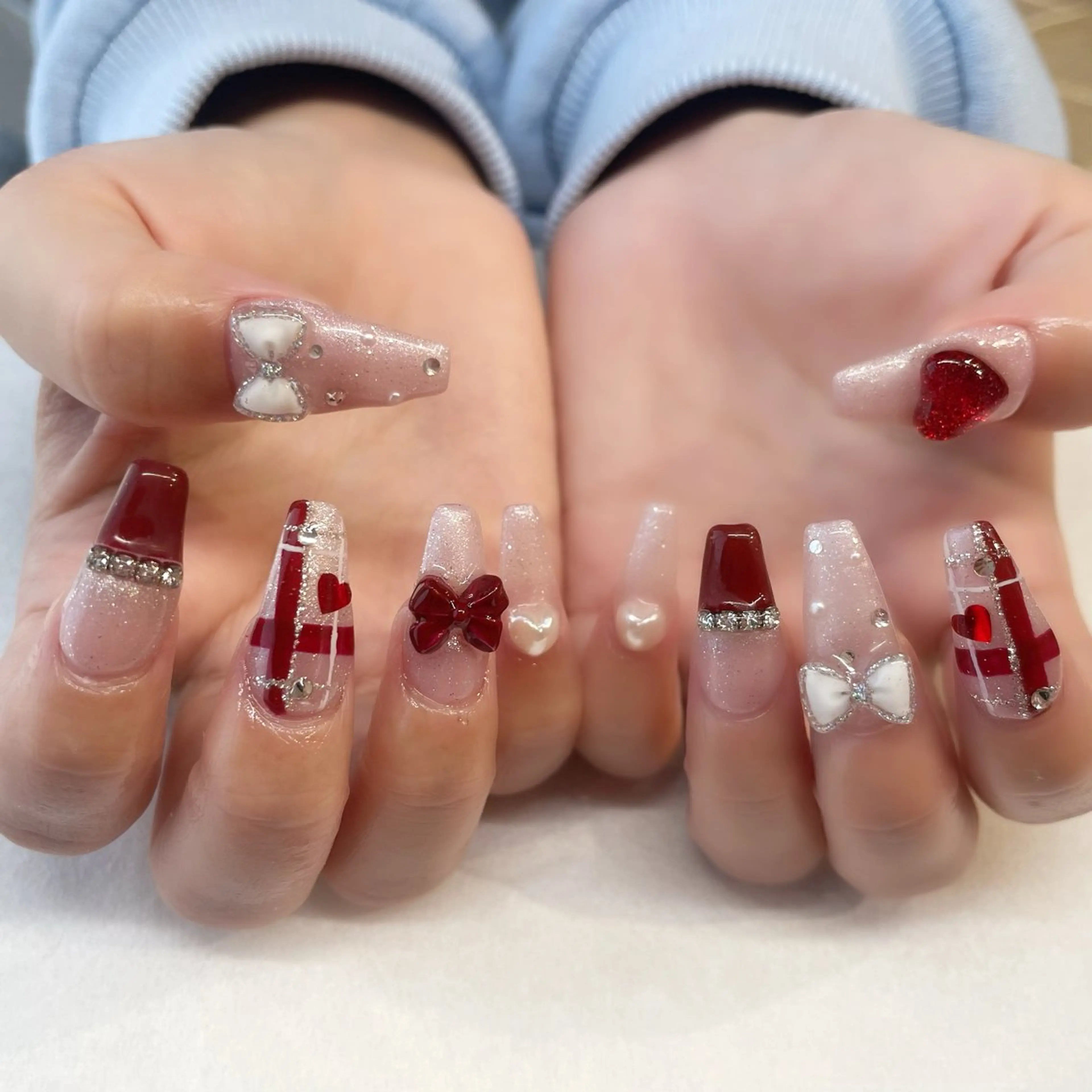 ネイル ハンドネイル 💎🐰 saki. m 🐰💎のネイルデザイン