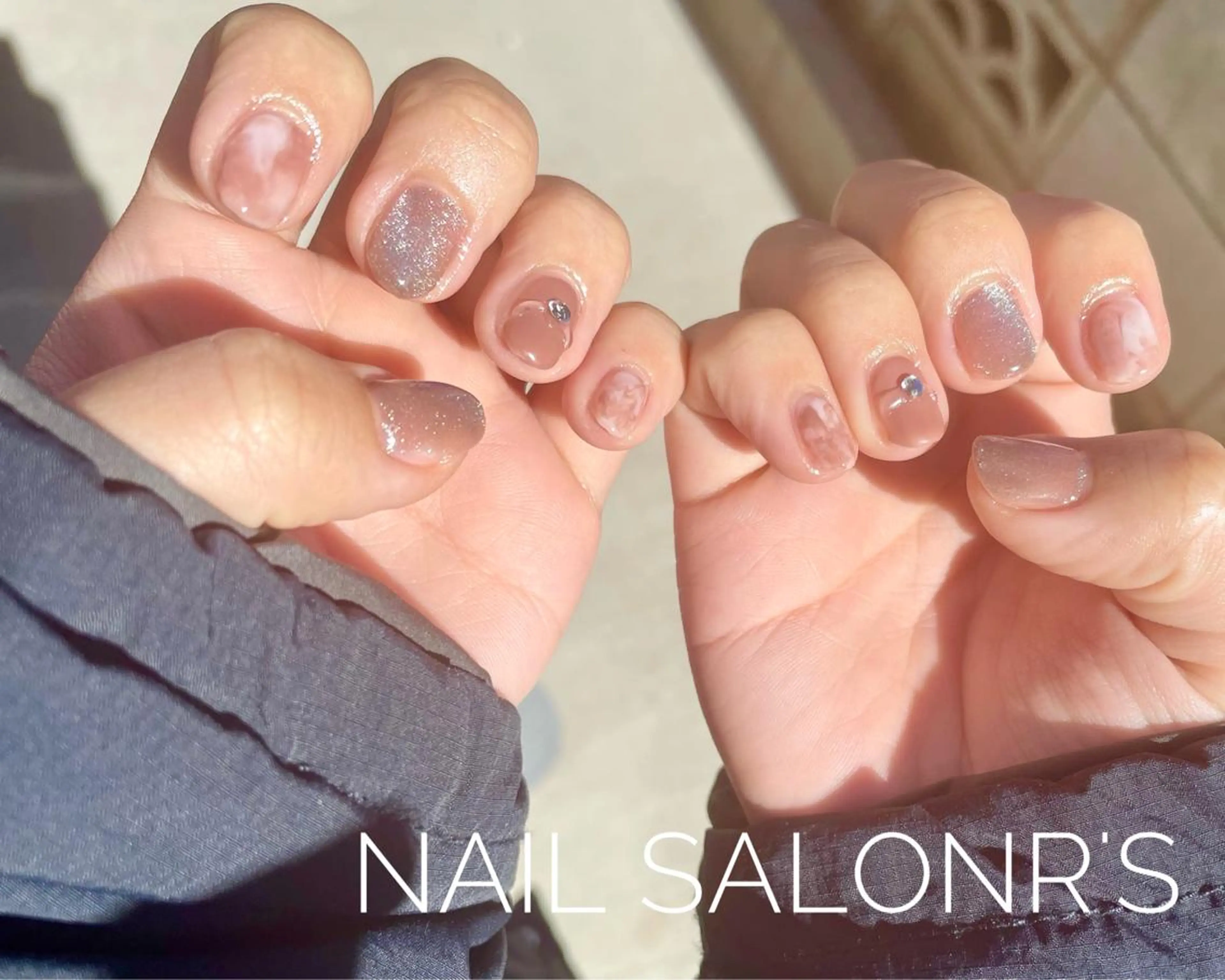 ネイル マグネットネイル ハンドネイル nail salon R'sのネイルデザイン