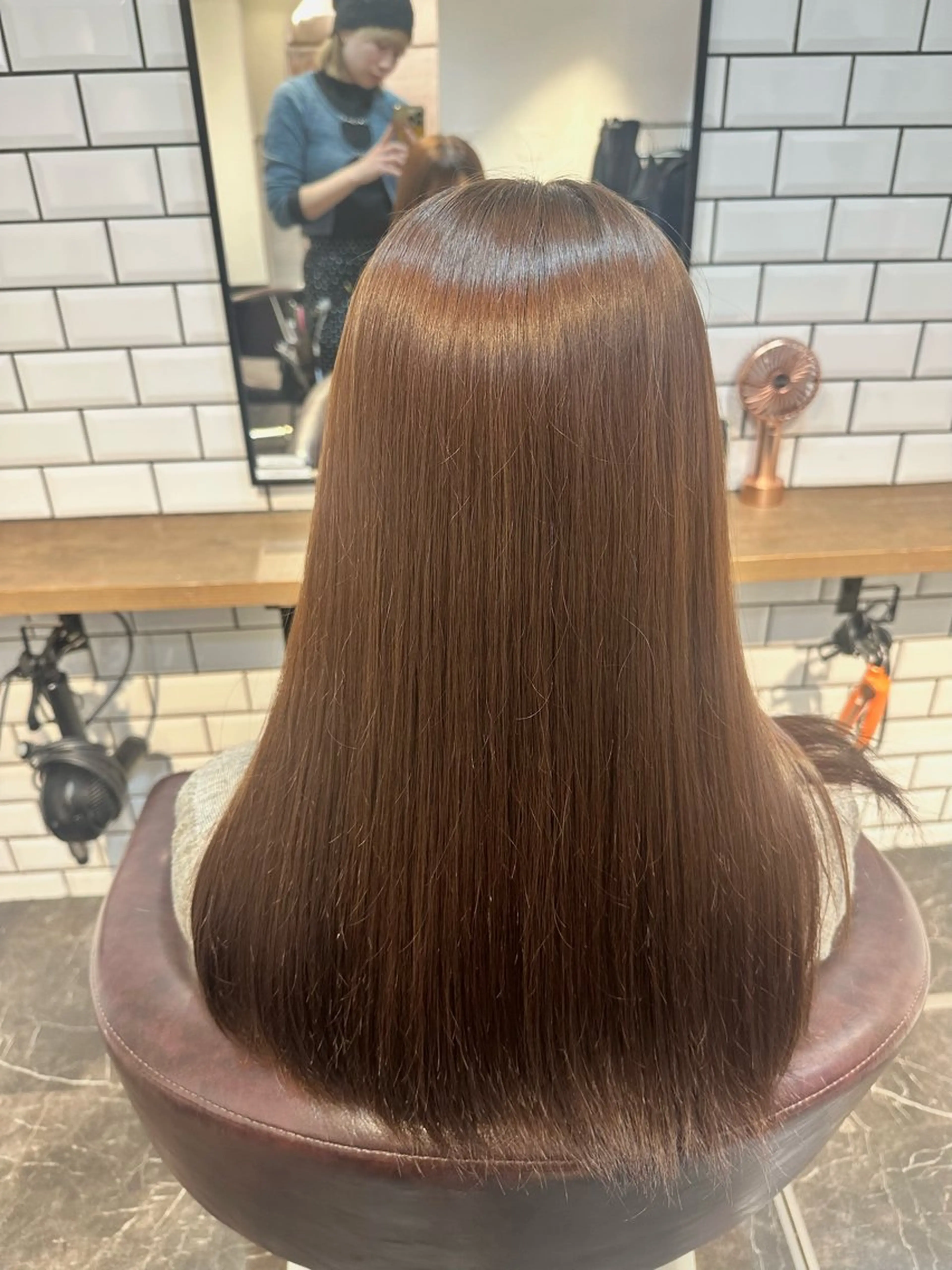 ロング カラー ブラウンカラー チョコレートブラウン ヘアカラー トリートメント 🎀透明感カラー🎀 Kurumiのヘアスタイル