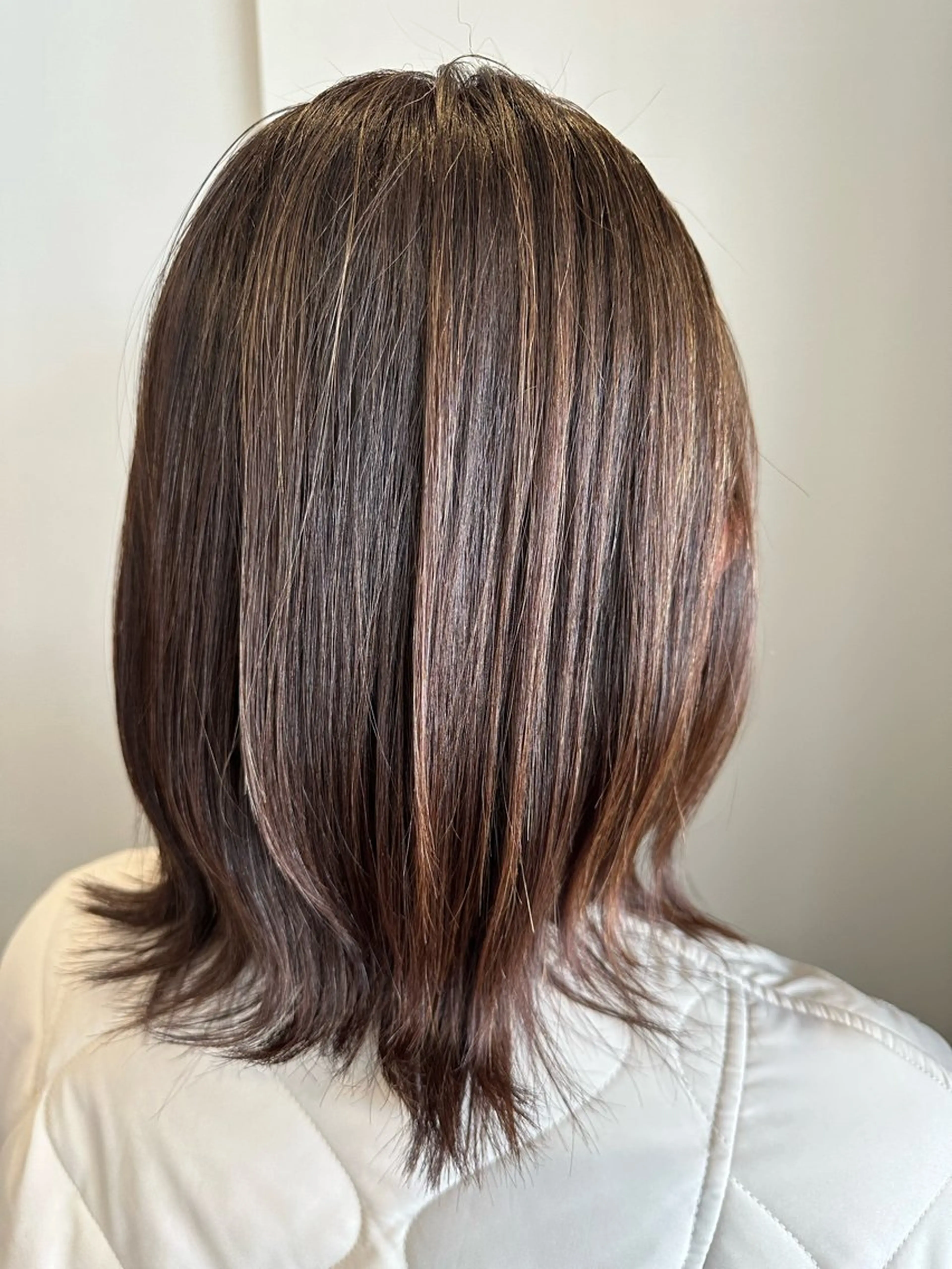 ミディアム 原 辰徳のヘアスタイル