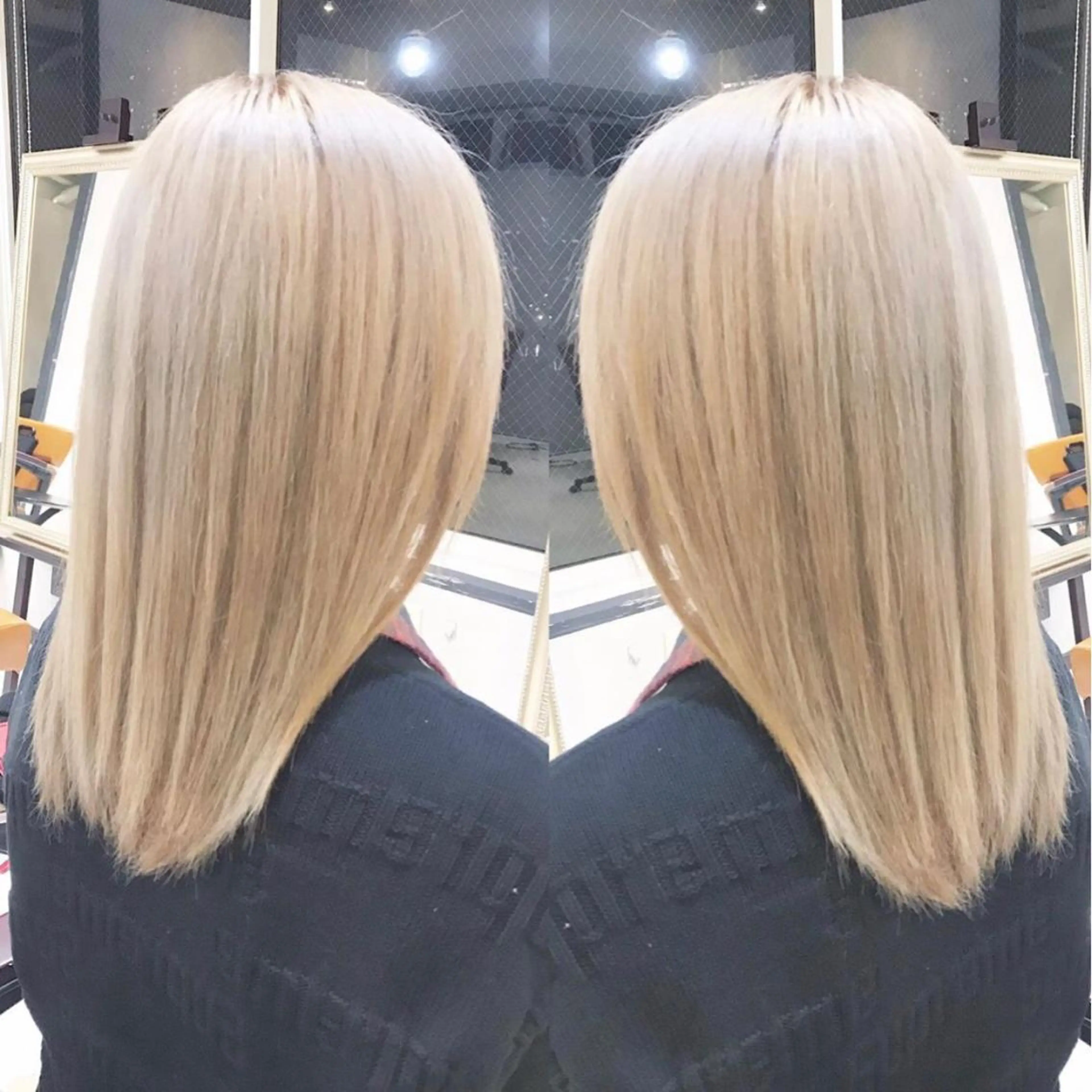 ミディアム 美魔女 美容師NAOのヘアスタイル