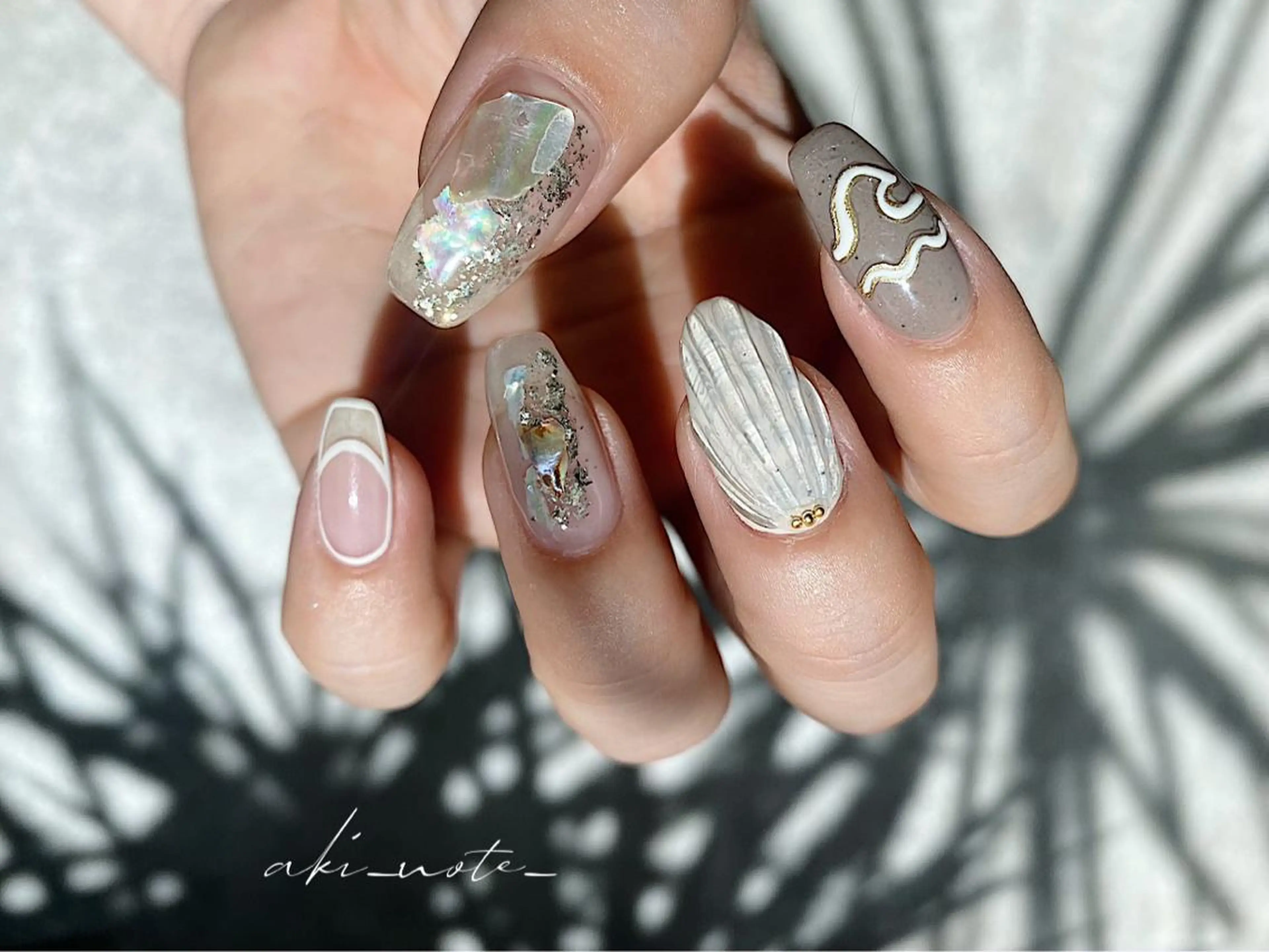 ネイル ハンドネイル フットネイル GRANDE大須 栄/店長 aki🌙のネイルデザイン