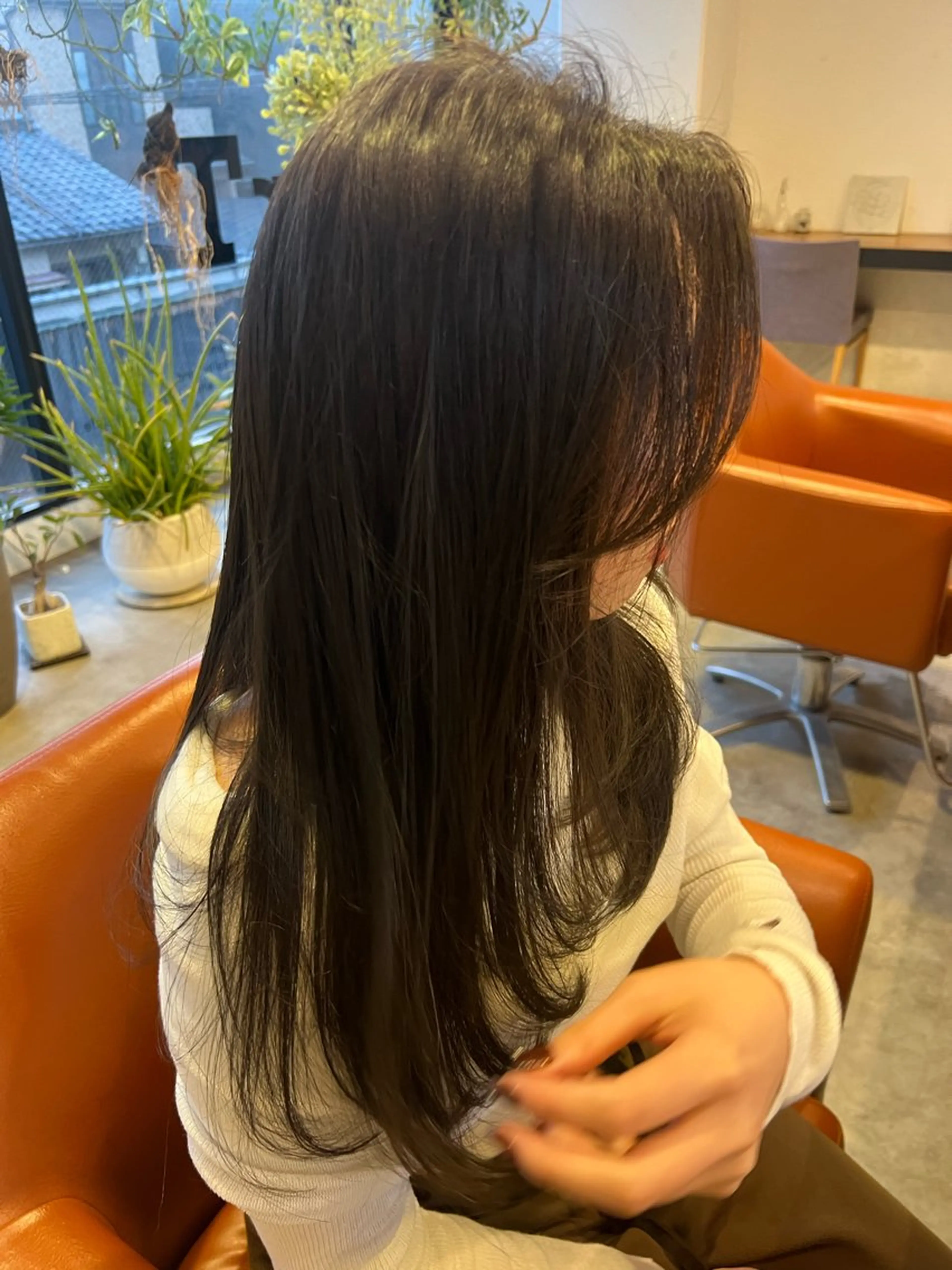 カラー ヘアカラー トリートメント linna / 高槻 /大阪 / 耳ツボのヘアスタイル