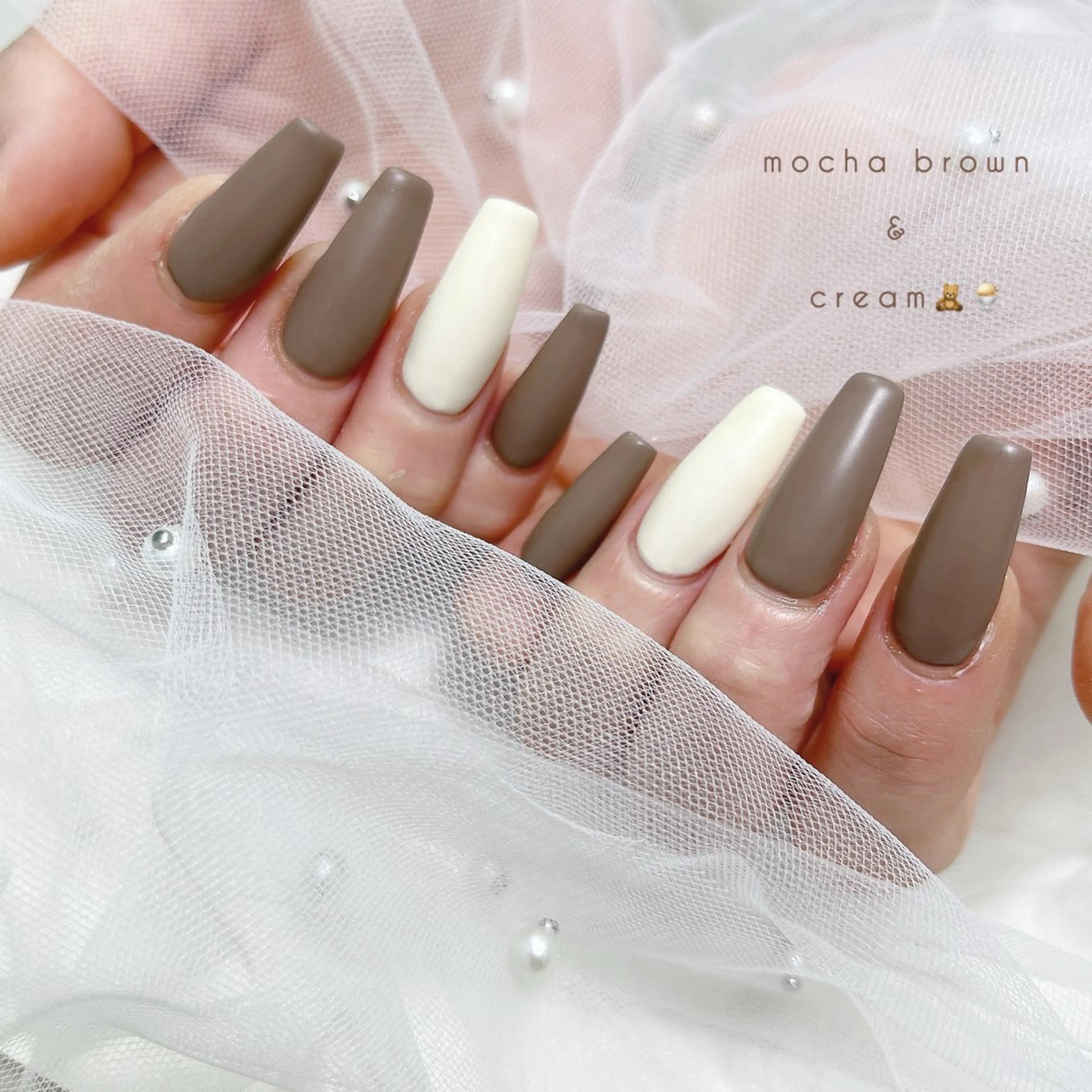 ネイル 長さ出し ワンカラーネイル ハンドネイル Manami Kのネイルデザイン