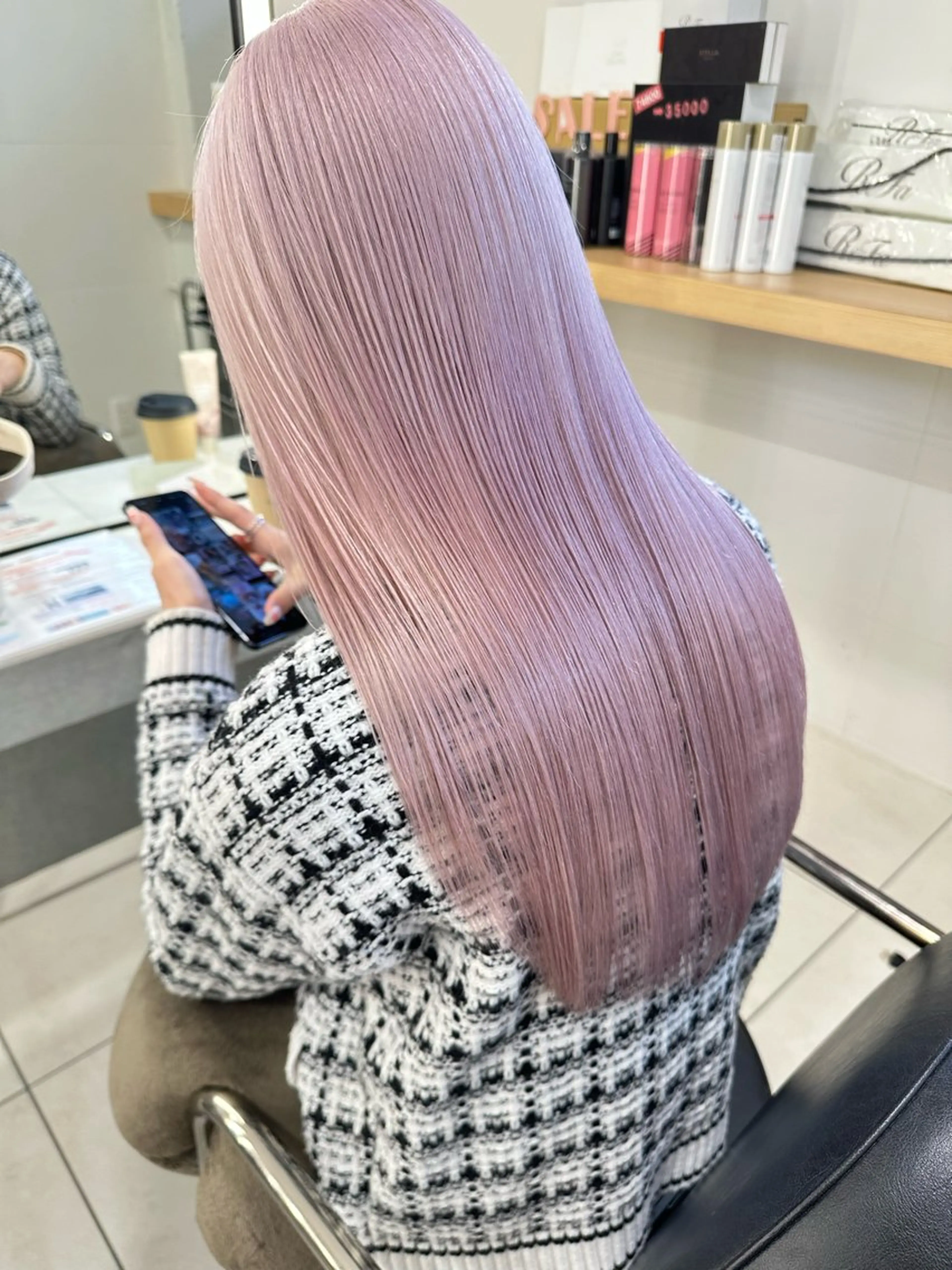 ロング 米澤 俊輔のヘアスタイル