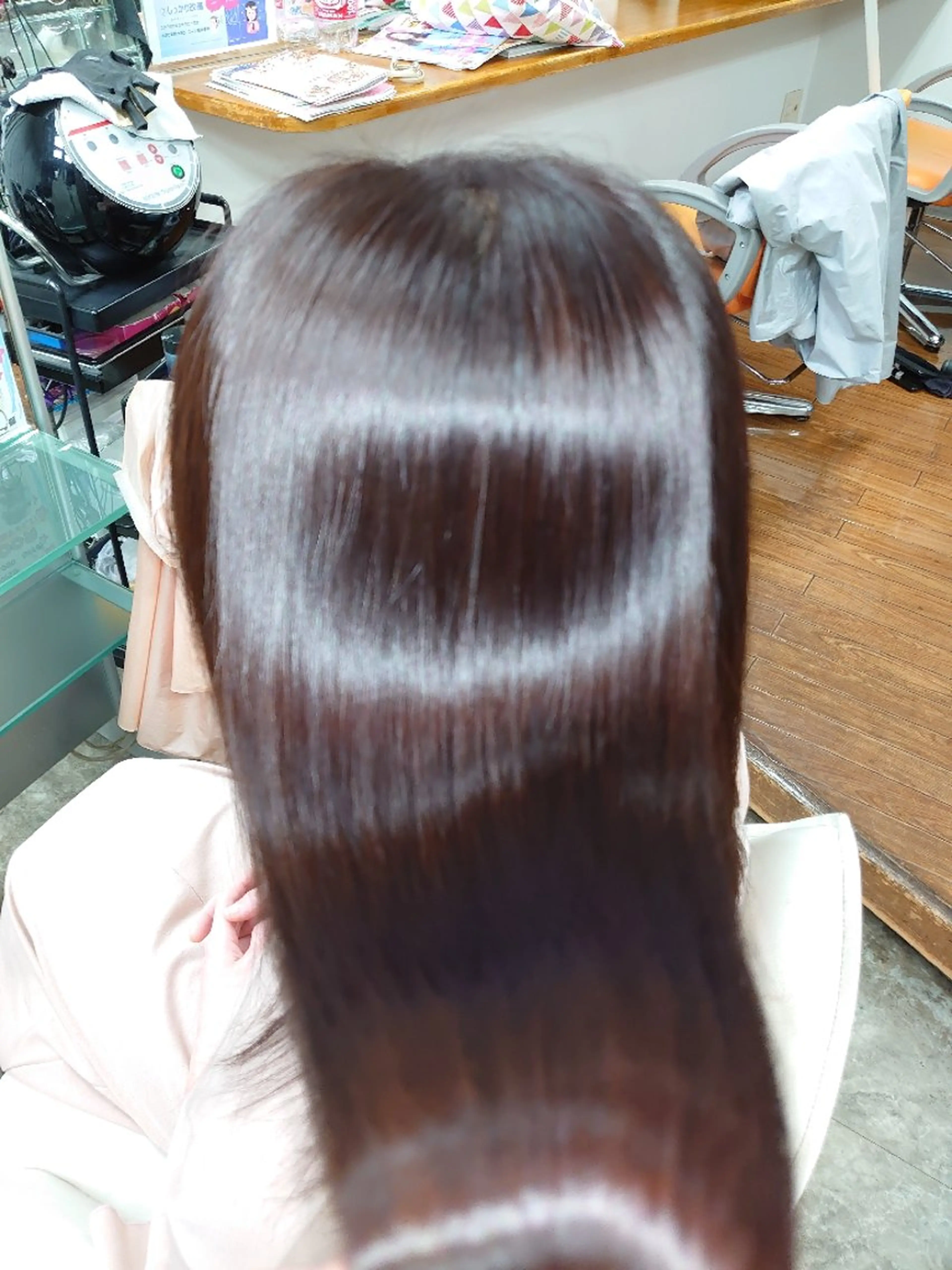 髪質改善　縮毛矯正&トリートメントの写真