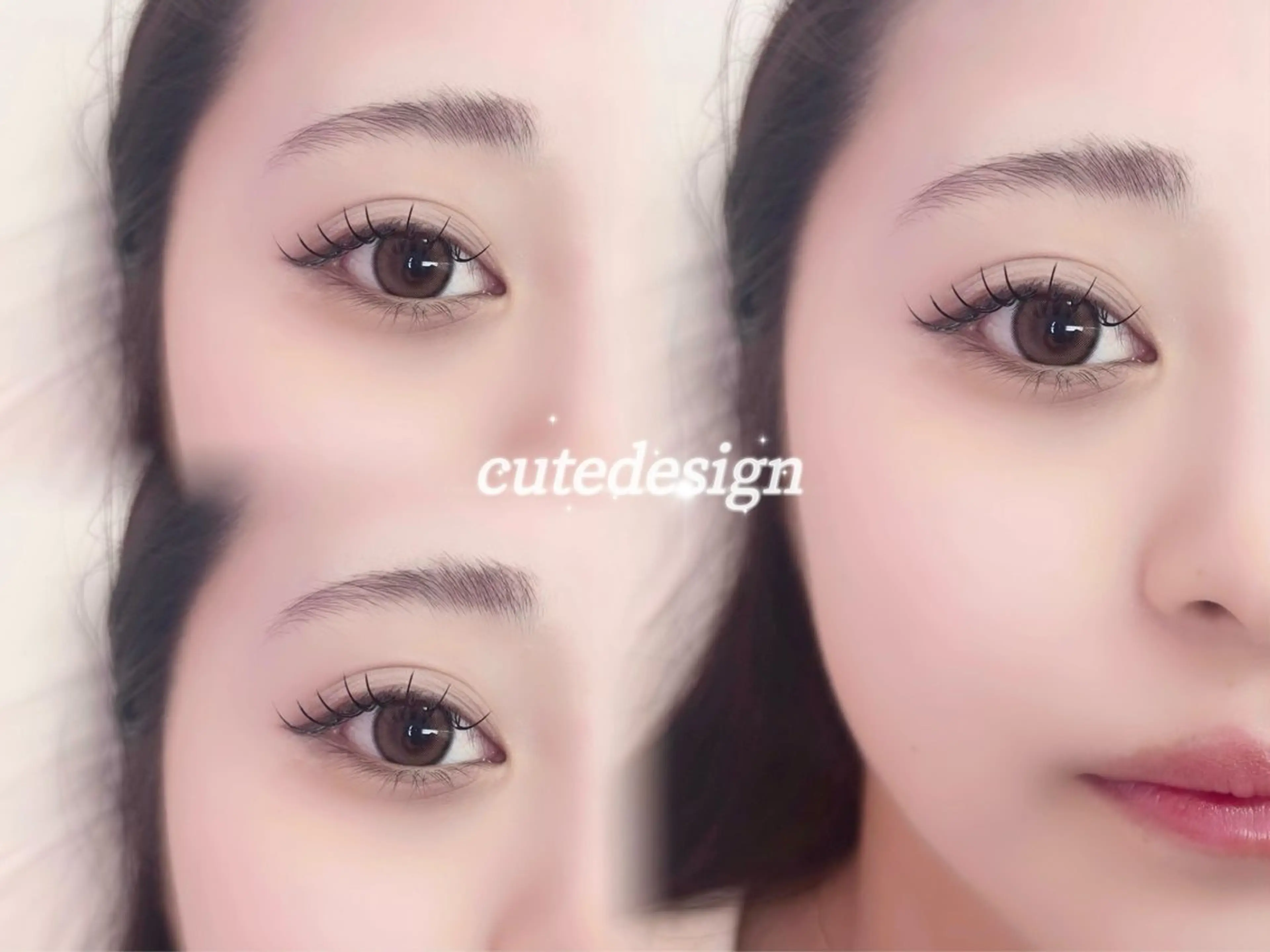 マツエク・マツパ eye＋nano所属・韓国風束感まつ毛🩵 Nozomiの眉毛・アイブロウイメージ